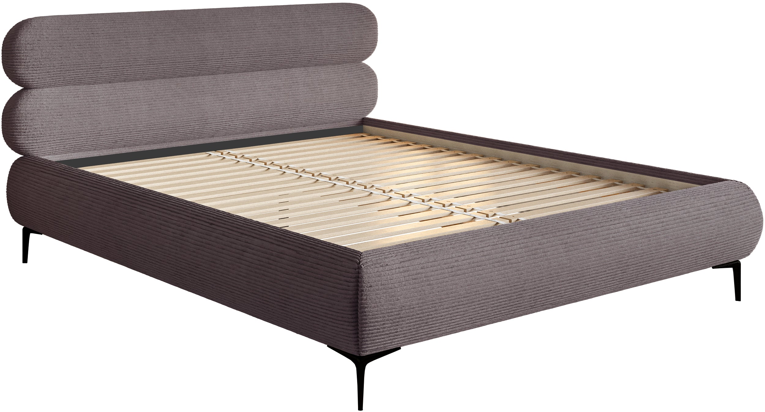 selsey-roule-polsterbett-180x200-cm-braun-cord-schwarze-beine image 7