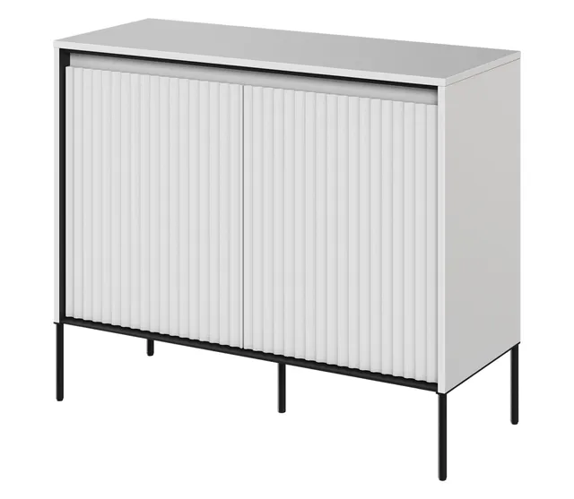 selsey-trend-zweit-rige-kommode-98-cm-mit-led-wei image 1