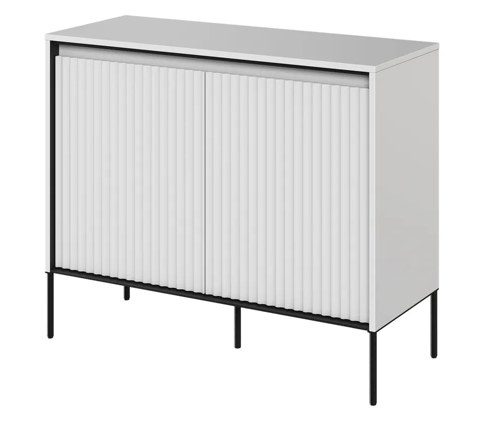 selsey-trend-zweit-rige-kommode-98-cm-mit-led-wei image 1