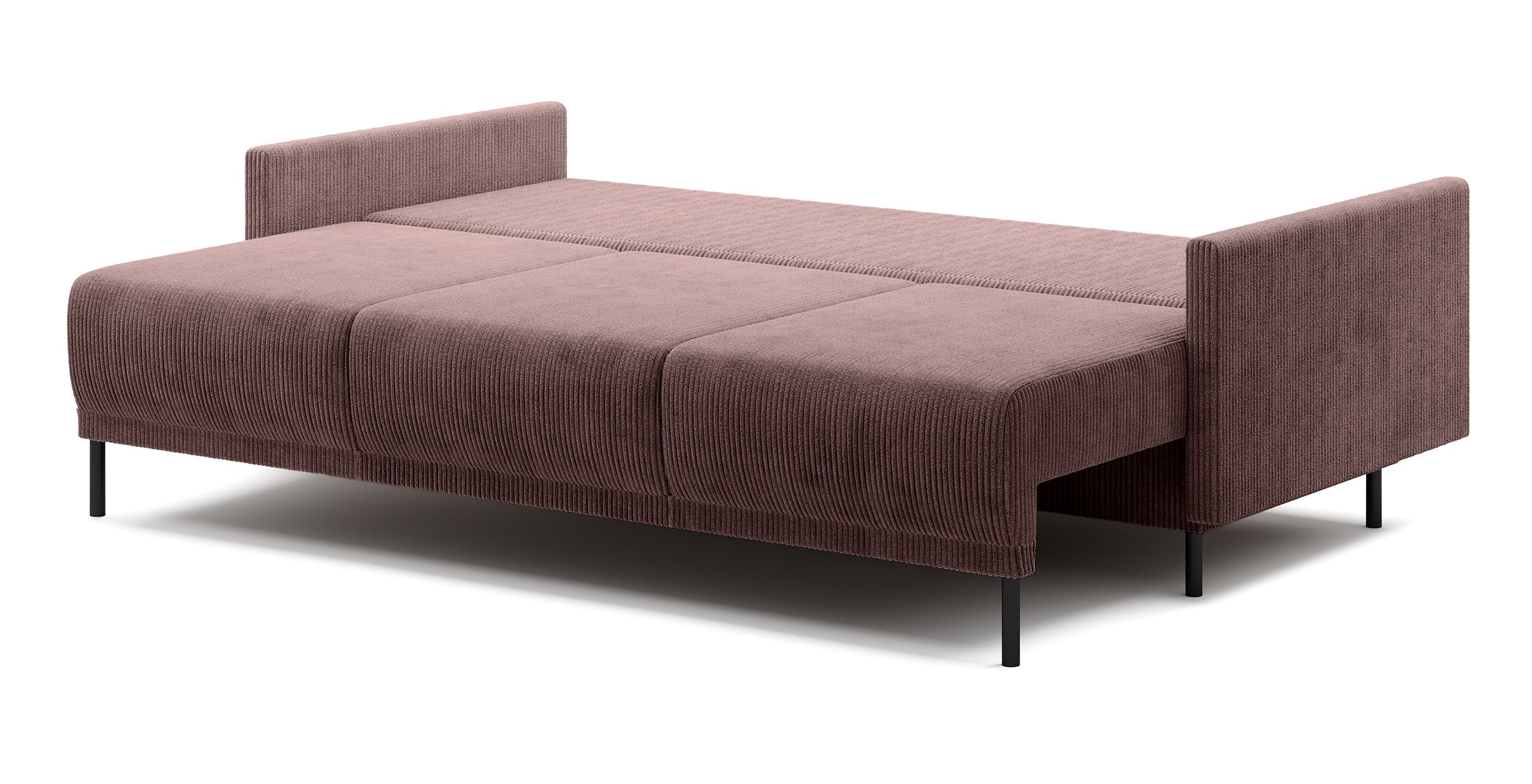 selsey-hamiel-dreisitziges-ausklappbares-sofa-mit-stauraum-flieder-cord image 8