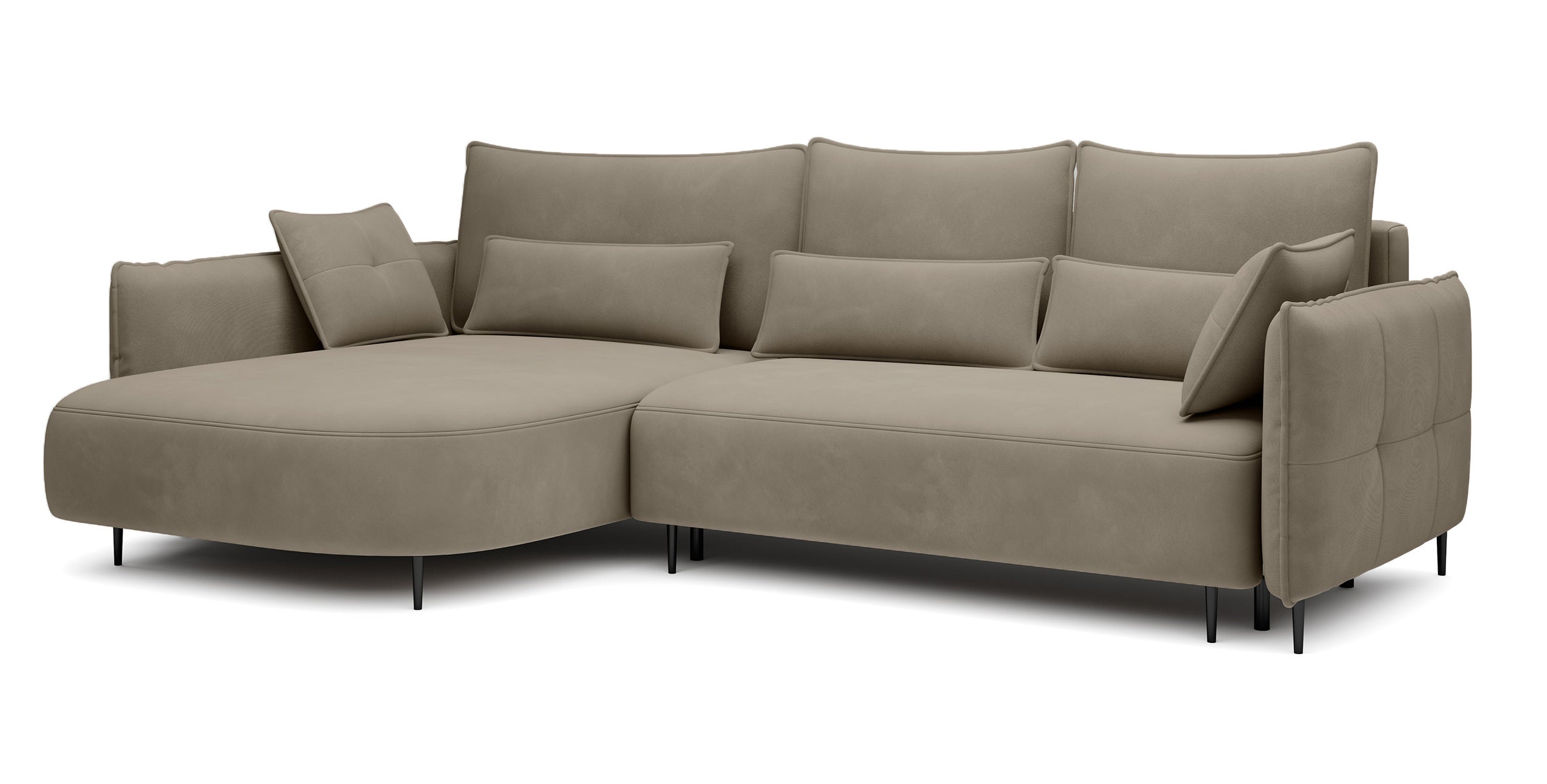selsey-oblivio-ecksofa-l-links-mit-schlaffunktion-und-stauraum-hellbraunes-wasse image 1