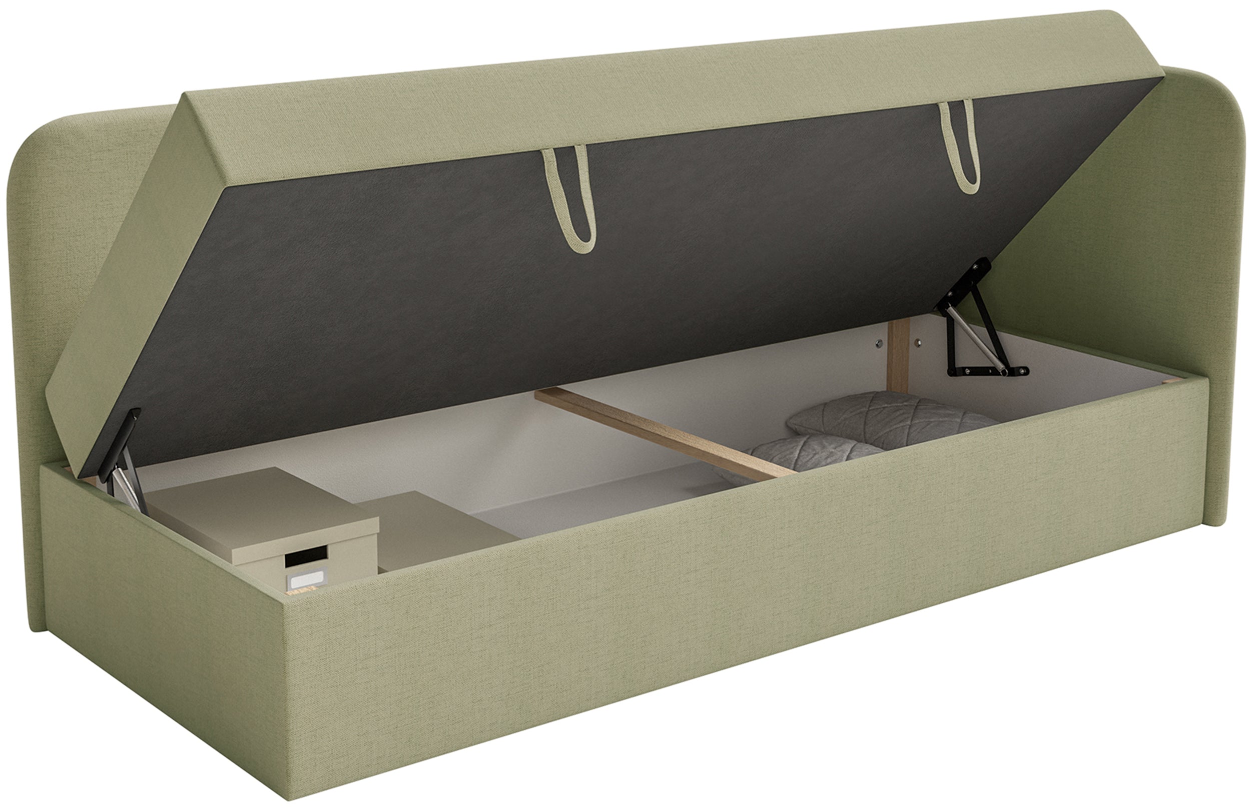 selsey-calmmo-jugendbett-90x200-cm-rechts-mit-stauraum-olivgr-n-chenille image 7