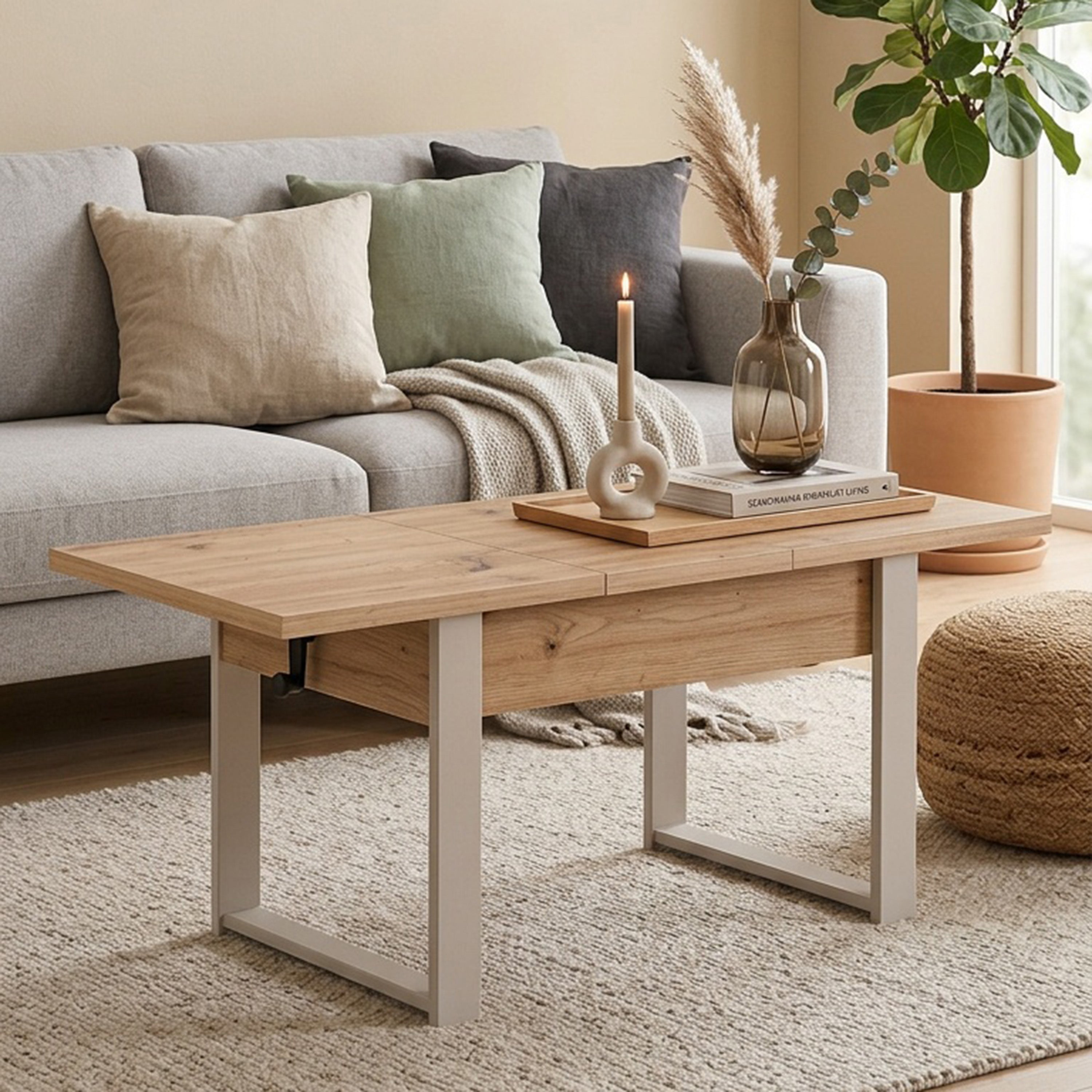 selsey-hugo-ausziehbarer-couchtisch-120-157-x67-cm-artisan-eiche-kaschmir image 2