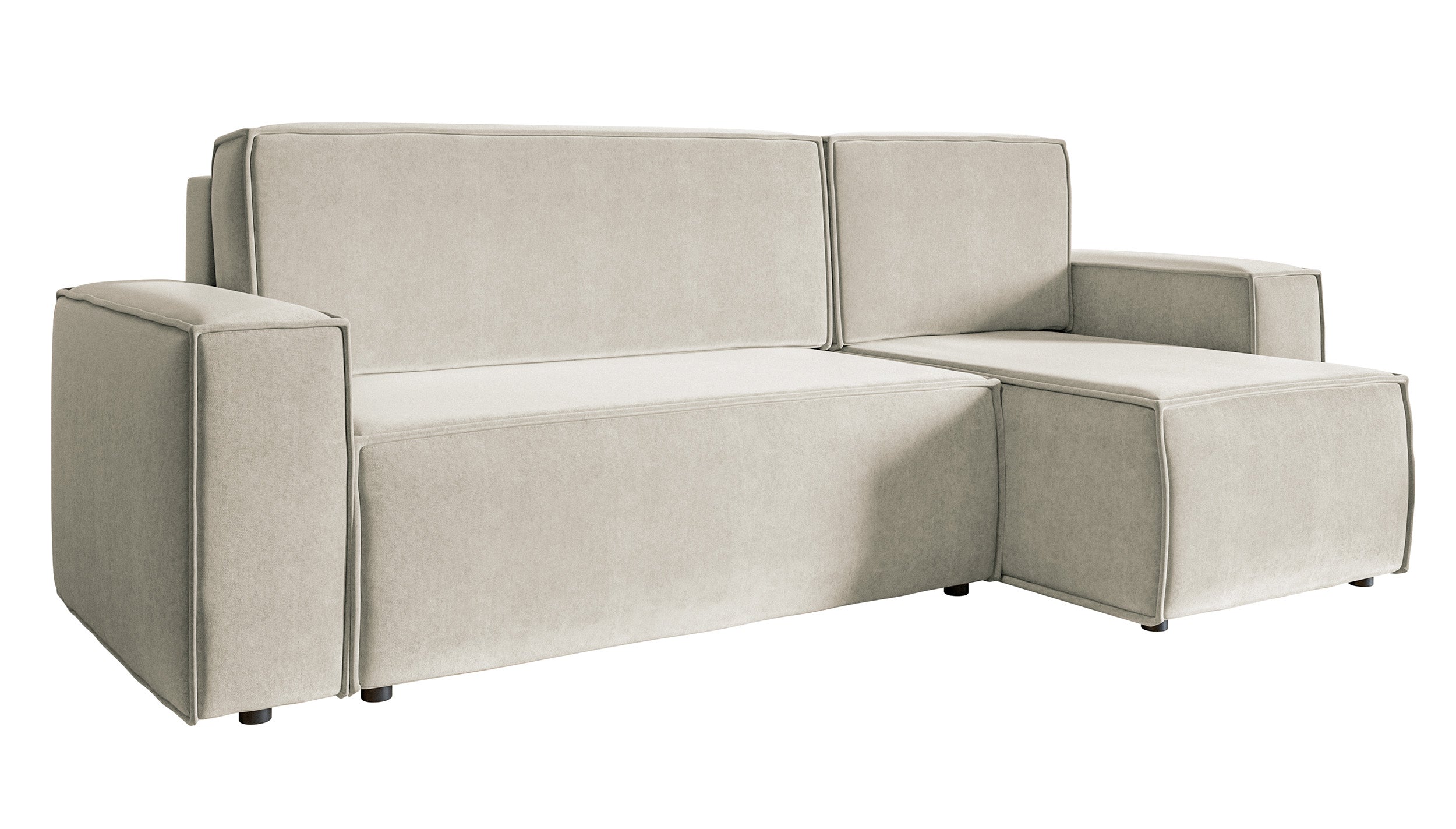 selsey-copertino-ecksofa-mit-schlaffunktion-l-form-stauraum-hellbeiger-samt image 1