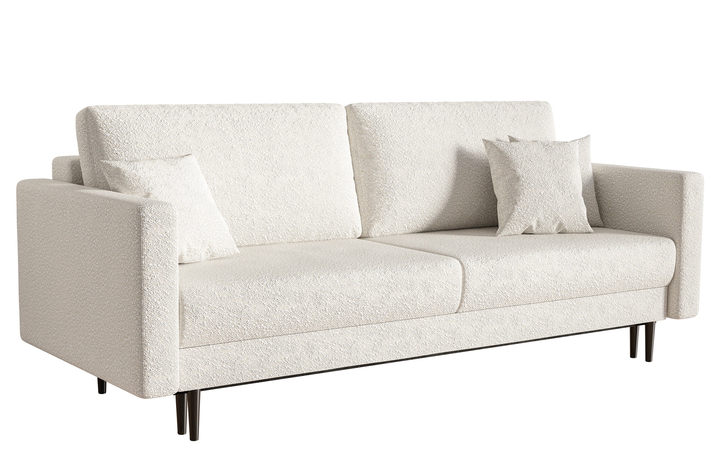 selsey-valico-3-sitzer-schlafsofa-creme-boucl-schwarze-beine image 1
