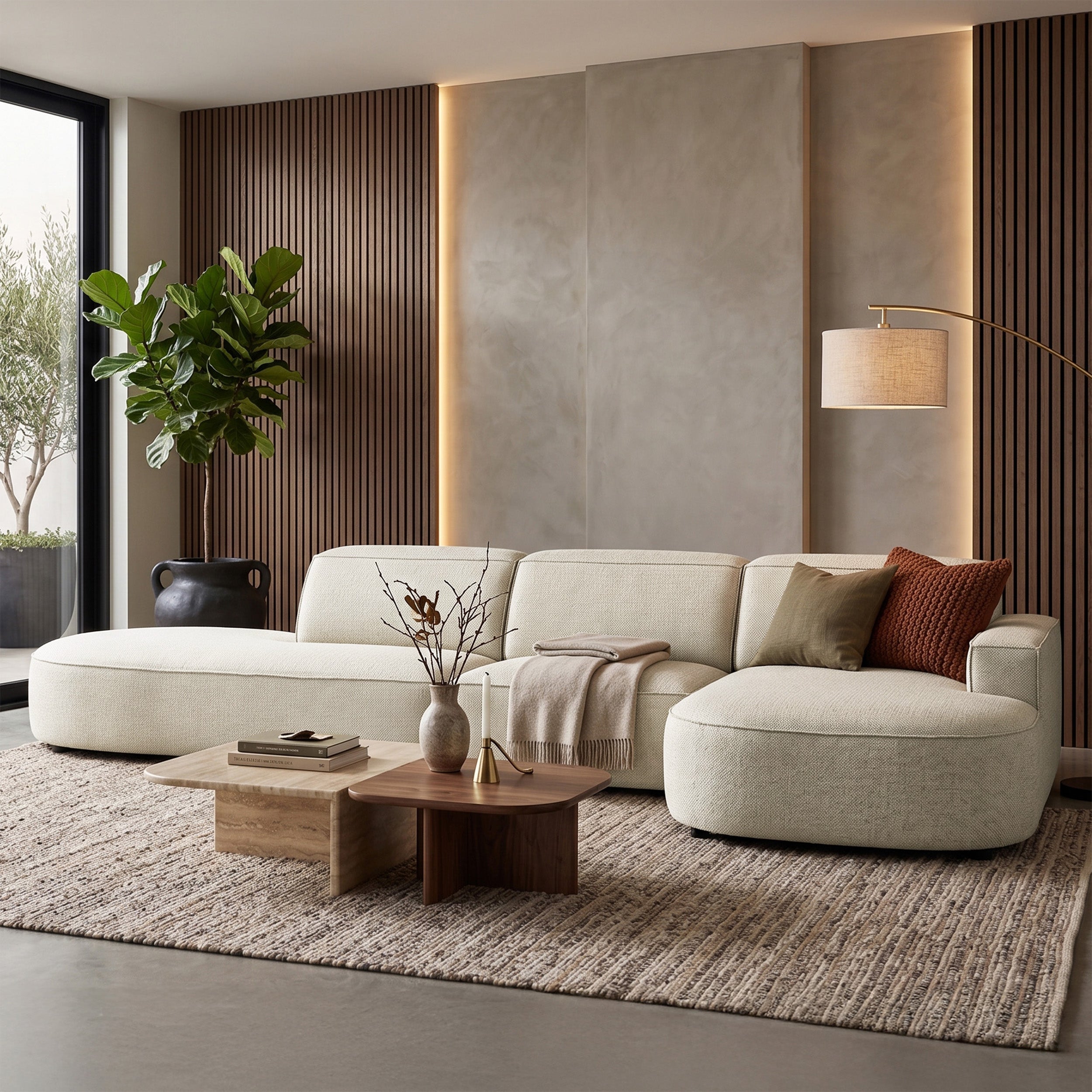 selsey-sallmo-ecksofa-l-form-rechts-modular-creme-hydrophobes-chenille image 2
