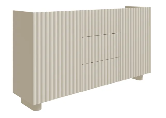 selsey-fiorra-kommode-144-cm-mit-2-t-ren-und-3-schubladen-kaschmir image 1