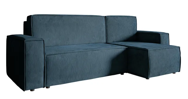selsey-copertino-ecksofa-mit-schlaffunktion-l-form-universal-dunkelblauer-cordst image 1