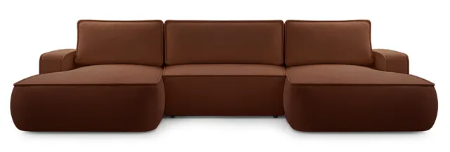 selsey-mollaro-u-f-rmige-eckcouch-mit-schlaffunktion-und-bettkasten-kupfer-boucl image 1