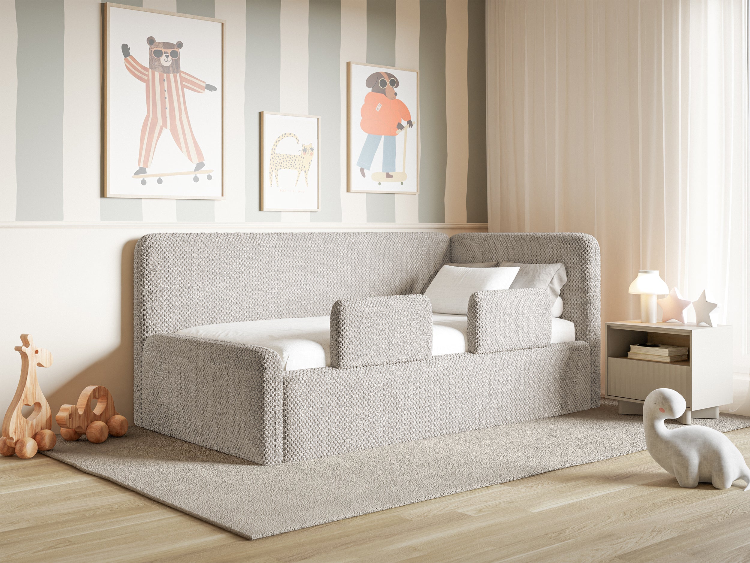 selsey-fanklo-jugendbett-120x200-cm-rechts-mit-stauraum-gel-nder-grau-beige-pl-s image 2