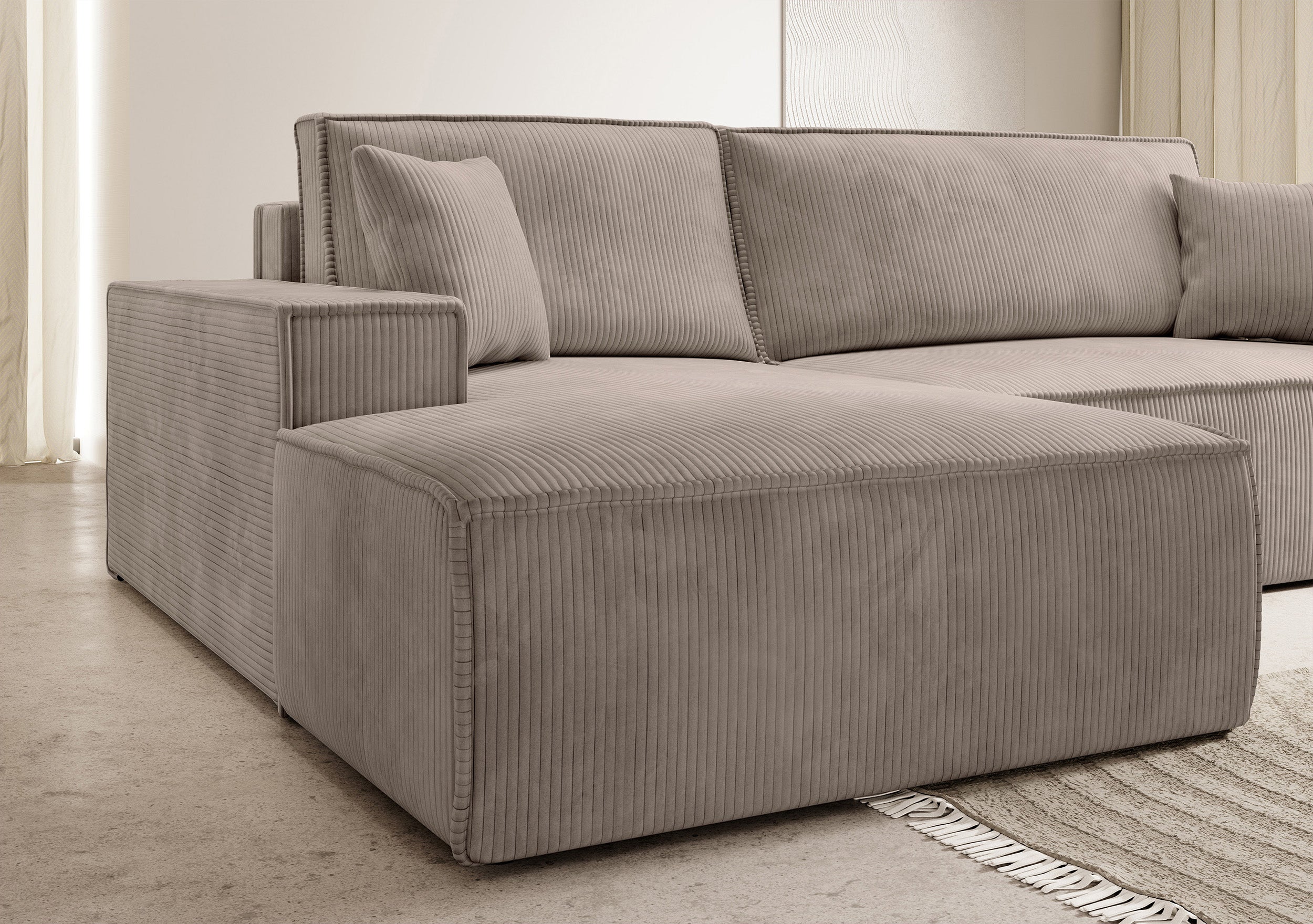 selsey-farese-new-ecksofa-l-form-links-mit-schlaffunktion-und-stauraum-beiger-co image 5