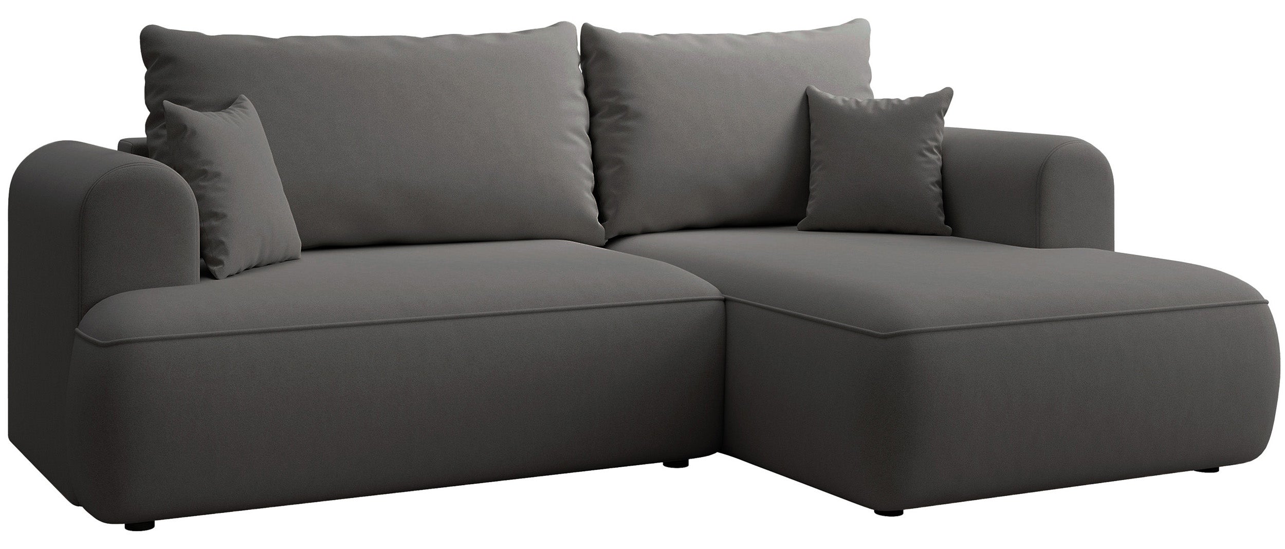 selsey-ovo-mini-ecksofa-l-form-rechts-mit-schlaffunktion-stauraum-dunkelgrauer-s image 5