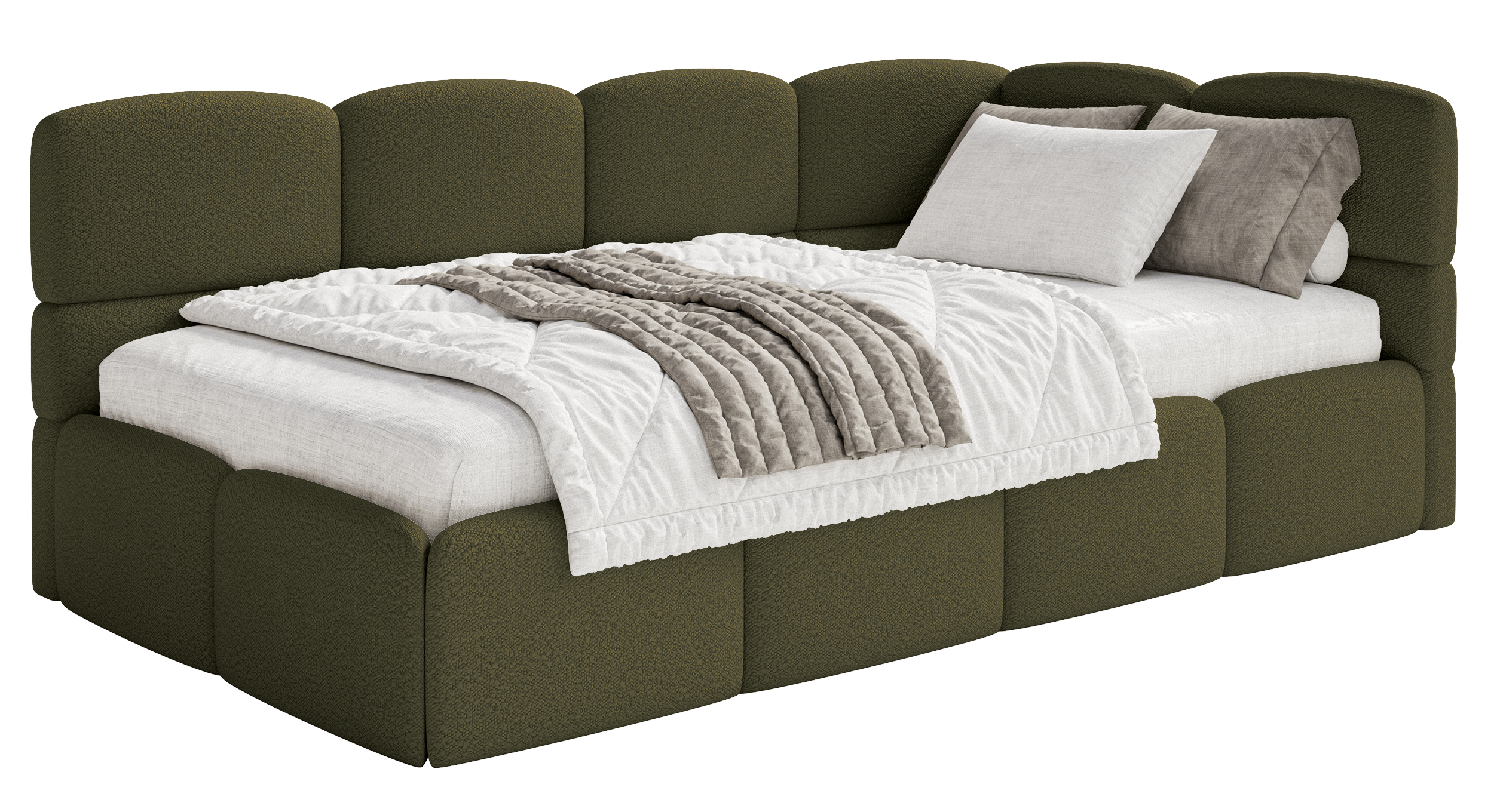 selsey-cloudy-jugendbett-90x200-cm-rechts-mit-stauraum-olivgr-n-boucl image 4