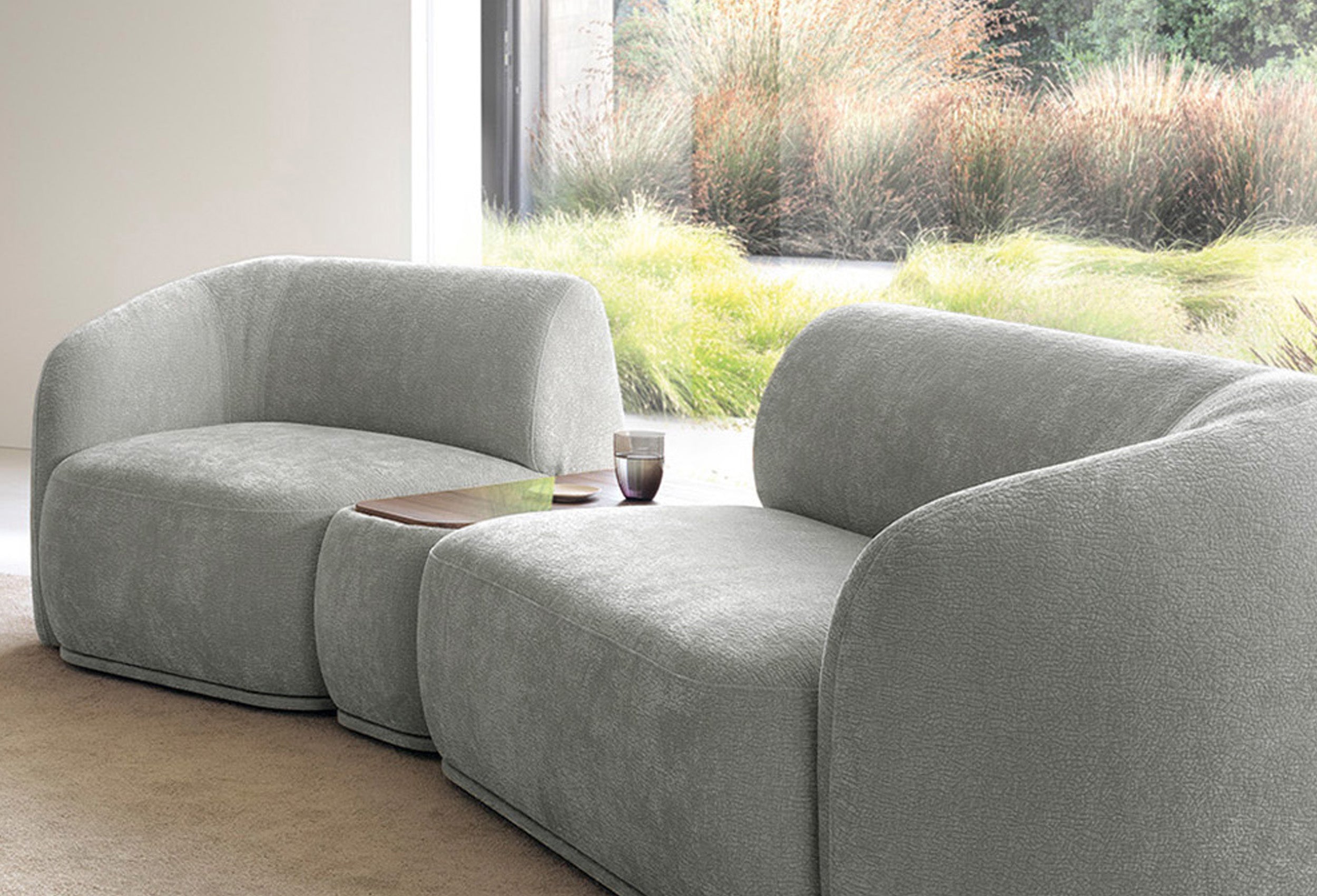 selsey-bommo-einzelmodul-linksseitig-grauer-chenille-modulares-sofa-element image 3