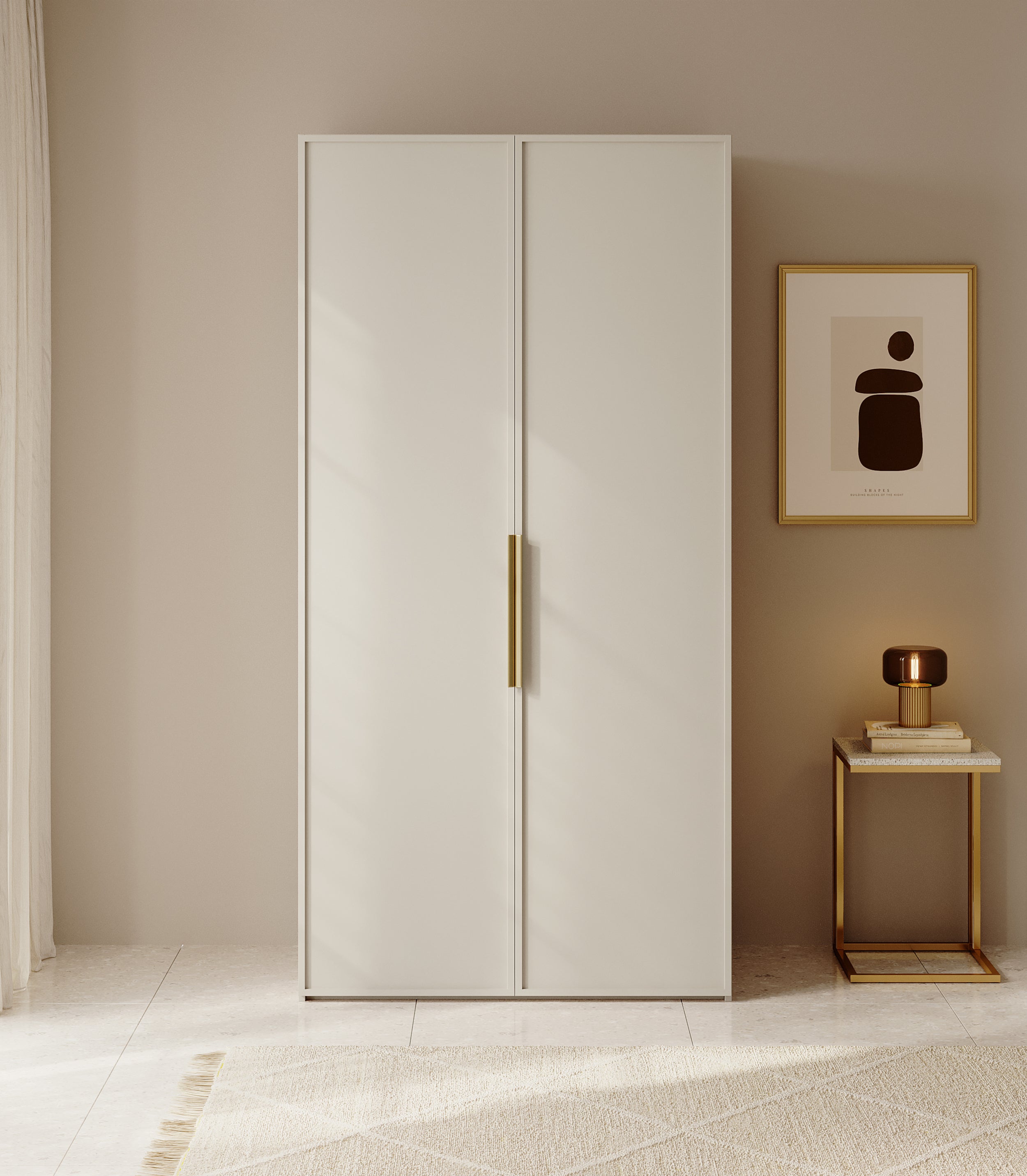selsey-frame-100-cm-zweifl-geliger-kleiderschrank-mit-kleiderstange-und-regalen- image 3