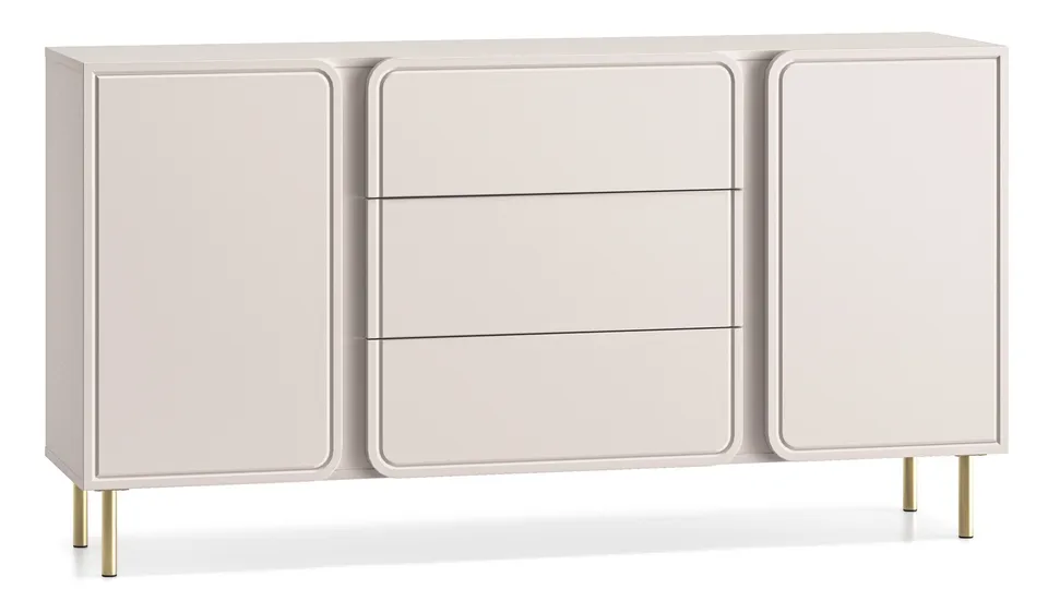 selsey-loppa-zweit-rige-kommode-mit-drei-schubladen-160-cm-kaschmir image 1