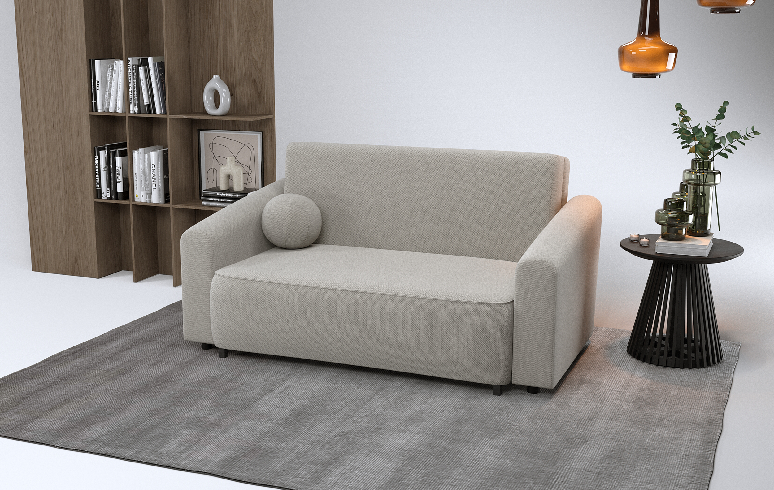 selsey-stevio-zweisitz-sofa-170-cm-ausklappbar-grau-beige-mit-stauraum-und-hydro image 2