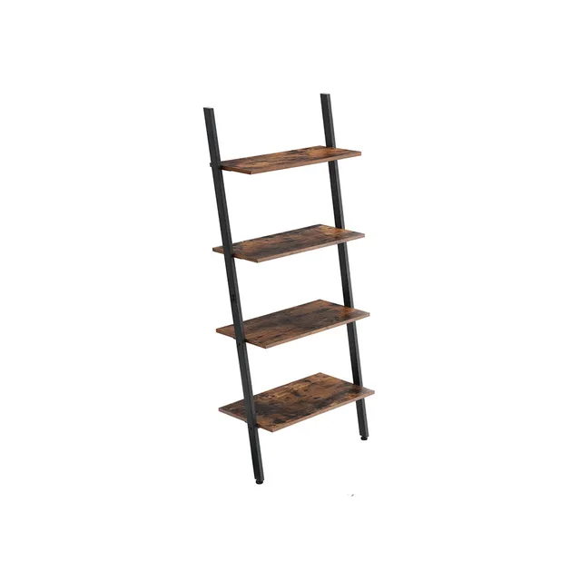 vasagle-leiterregal-industrie-design-mit-4-ebenen-standregal image 1