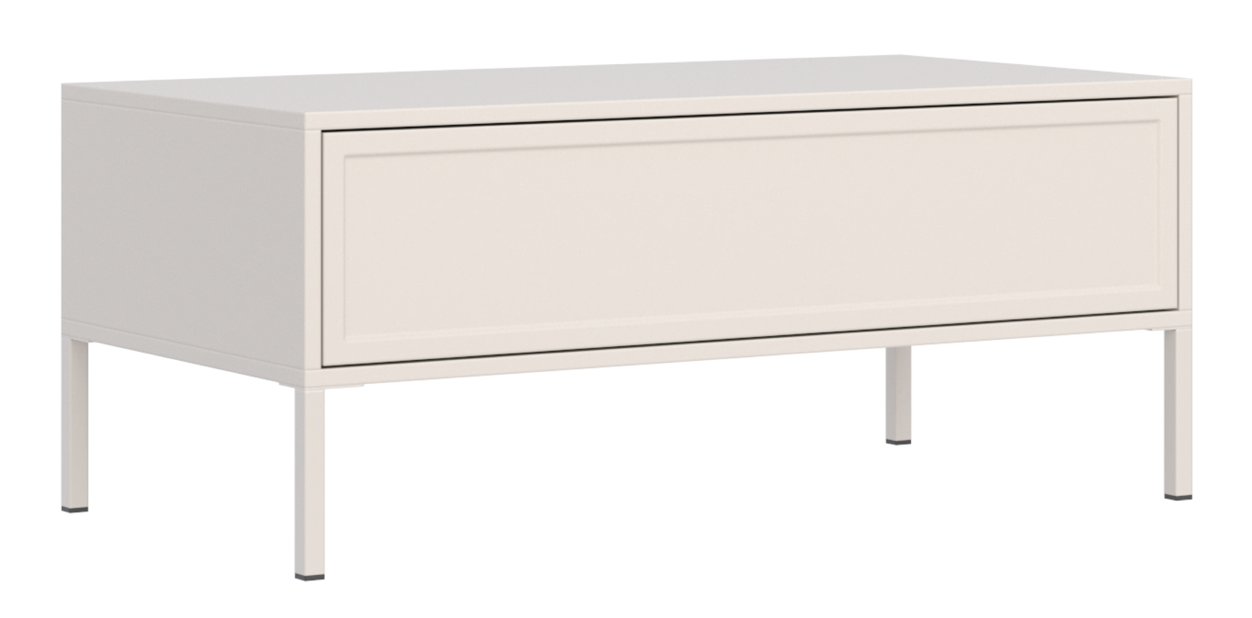 selsey-velveto-couchtisch-mit-schublade-100x50-cm-kaschmir image 1
