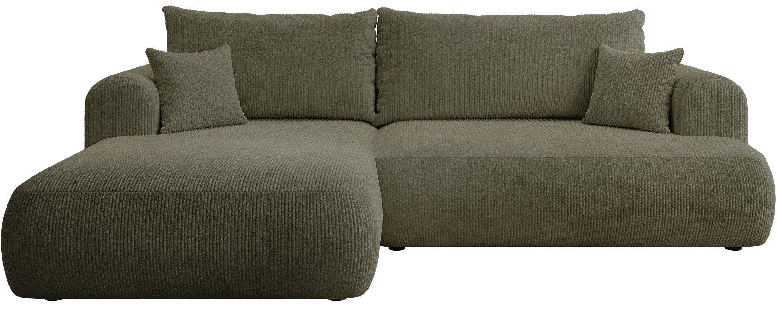 selsey-ovo-cord-ecksofa-l-form-links-mit-schlaffunktion-und-stauraum-olivgr-ner- image 1