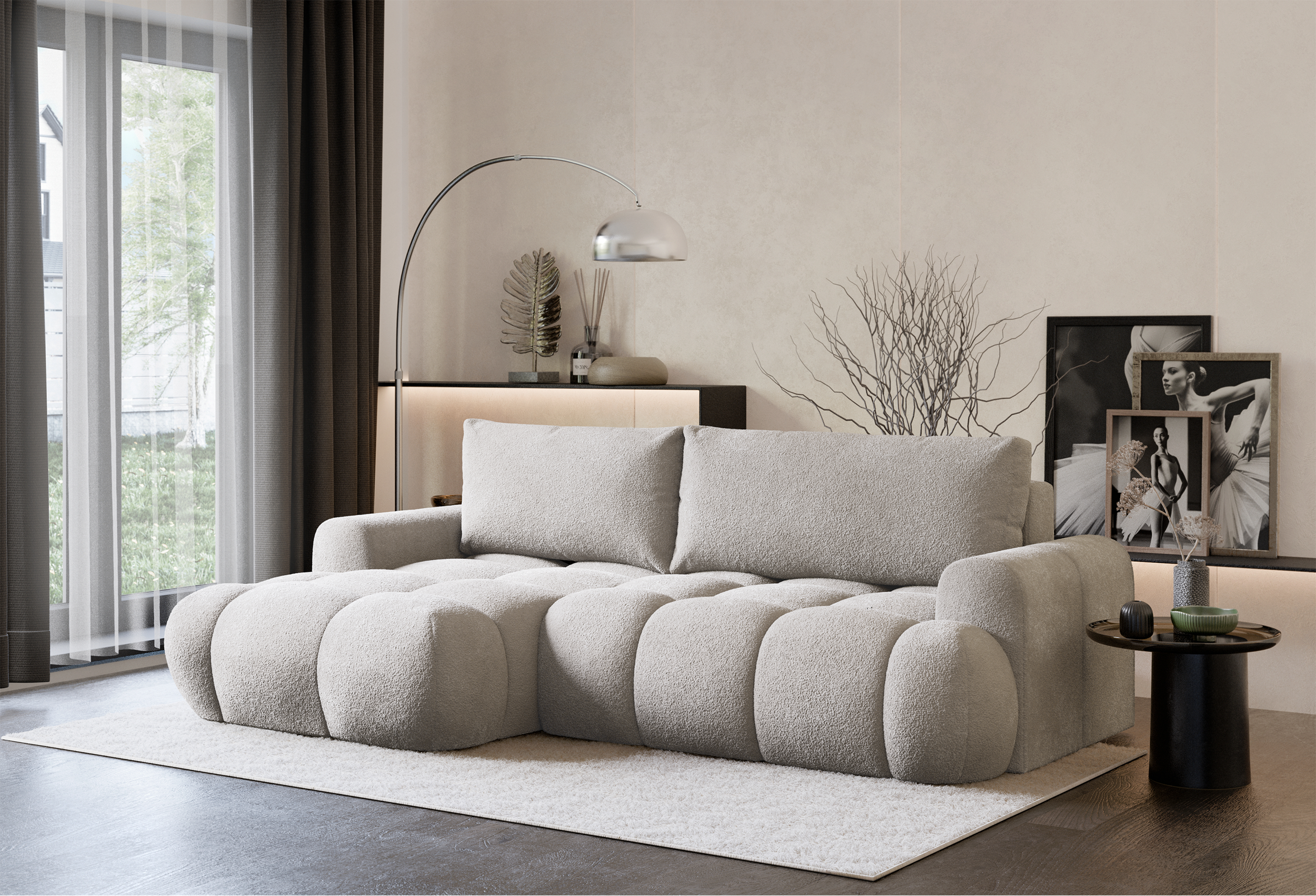 selsey-ombo-mini-ecksofa-mit-schlaffunktion-linksseitig-grau-beige-boucl image 4