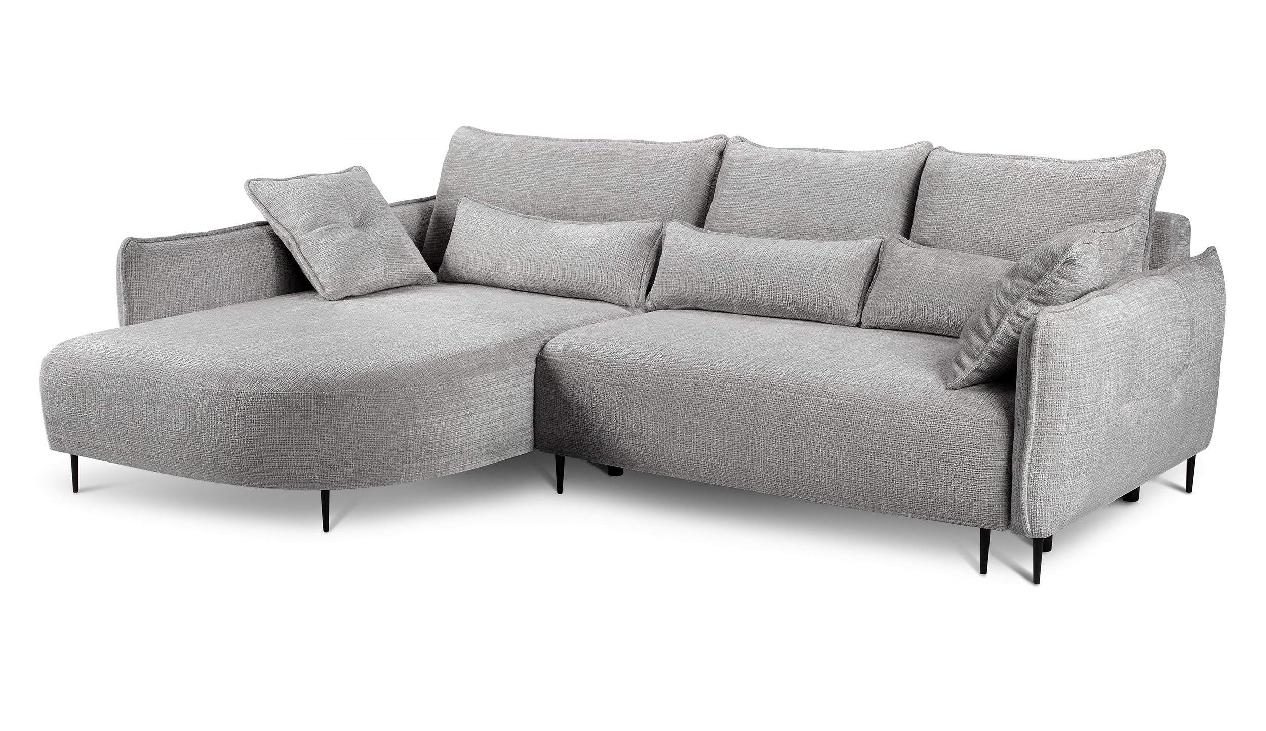selsey-oblivio-ecksofa-l-links-mit-schlaffunktion-und-stauraum-grau-chenille image 1
