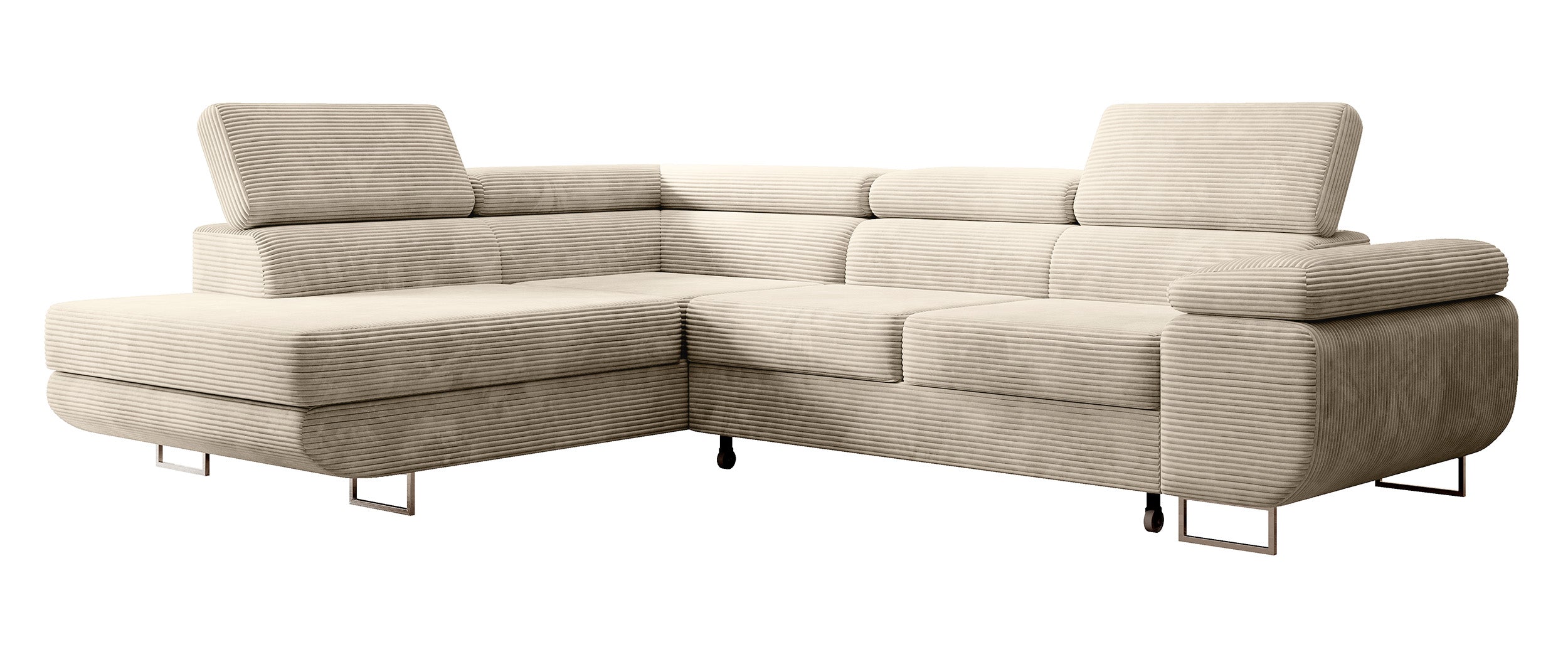 selsey-stevil-ecksofa-links-mit-schlaffunktion-und-stauraum-hellbeiger-cord image 6