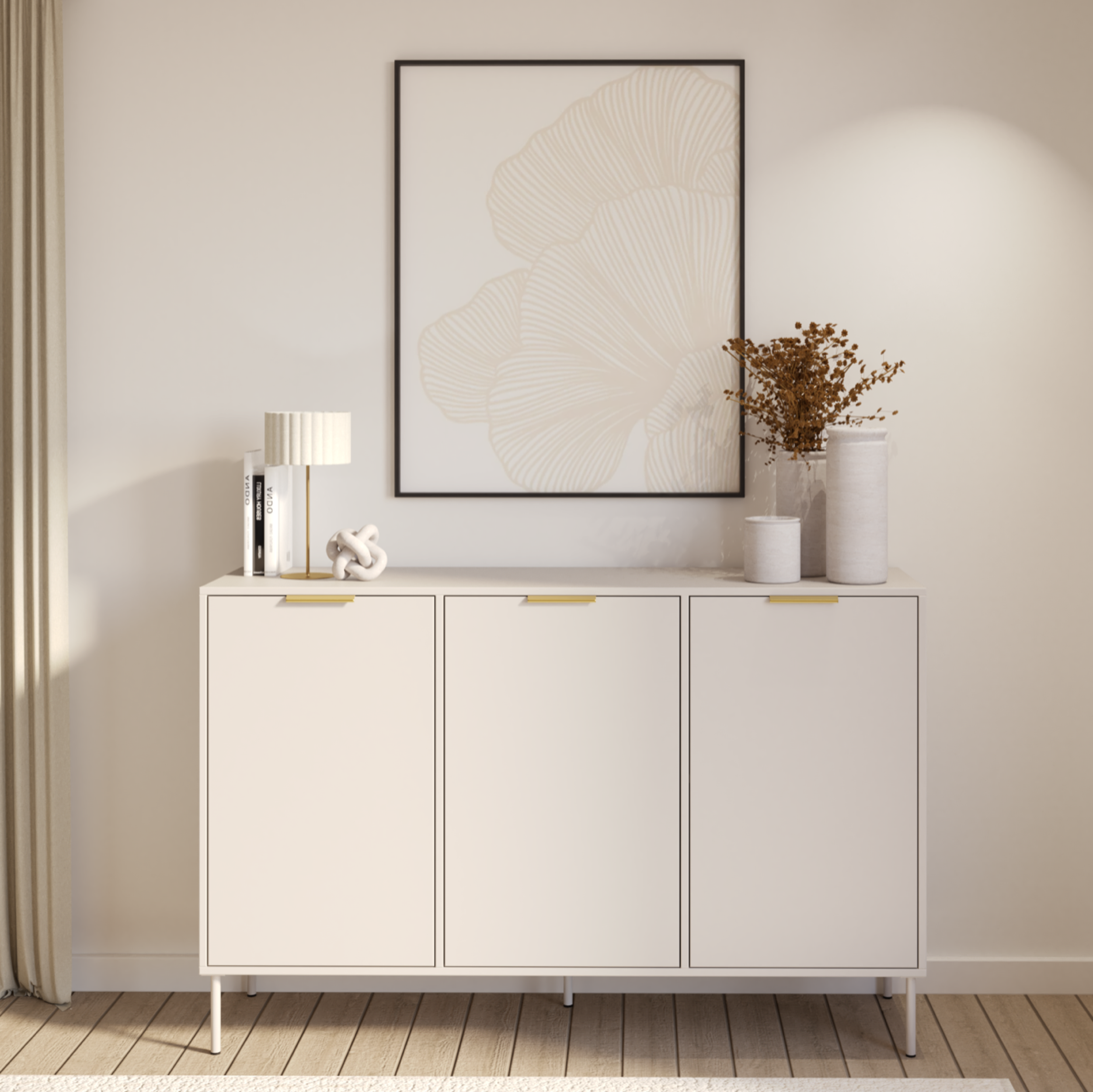 selsey-vena-dreht-renschrank-150-cm-kaschmir image 2