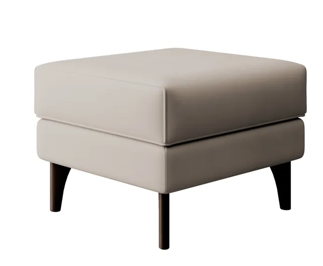 selsey-calmino-hocker-hellbeige-hydrophober-samt-wenge-beine image 1