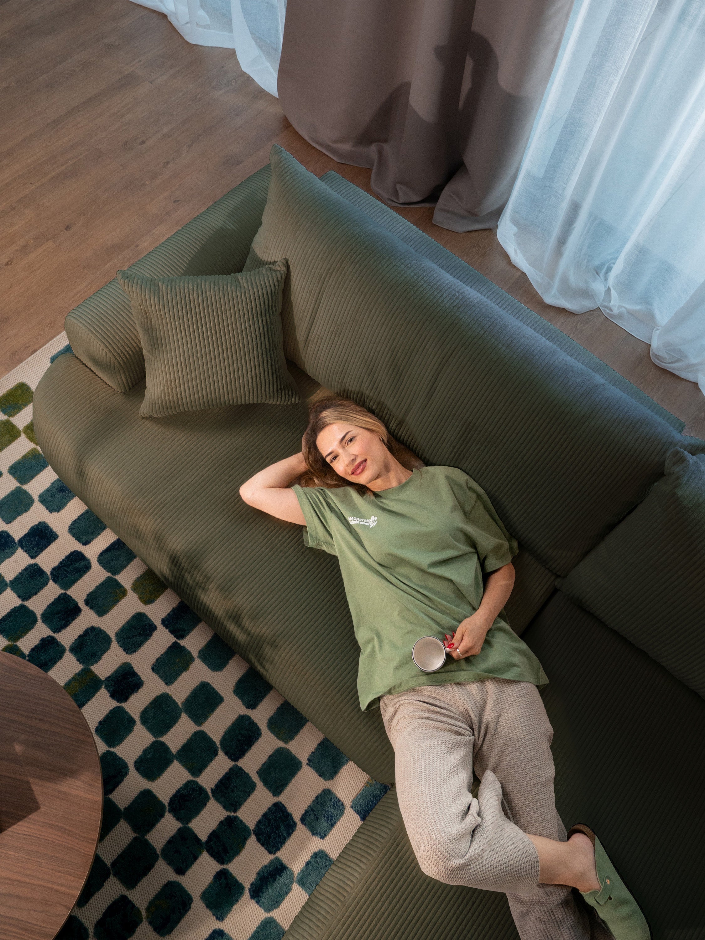 selsey-ovo-cord-ecksofa-mit-schlaffunktion-l-form-rechts-olivgr-ner-cord image 4