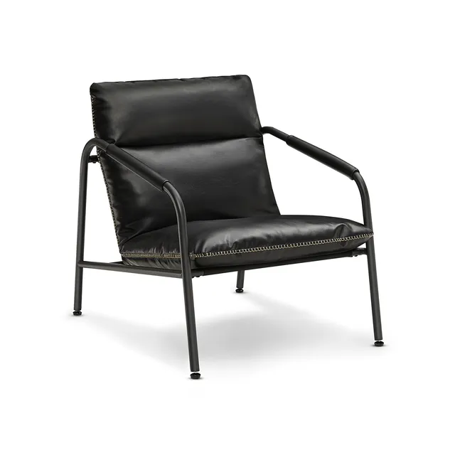 vasagle-ekho-armlehnenstuhl-mit-metallrahmen-loungesessel-aus-kunstleder image 1