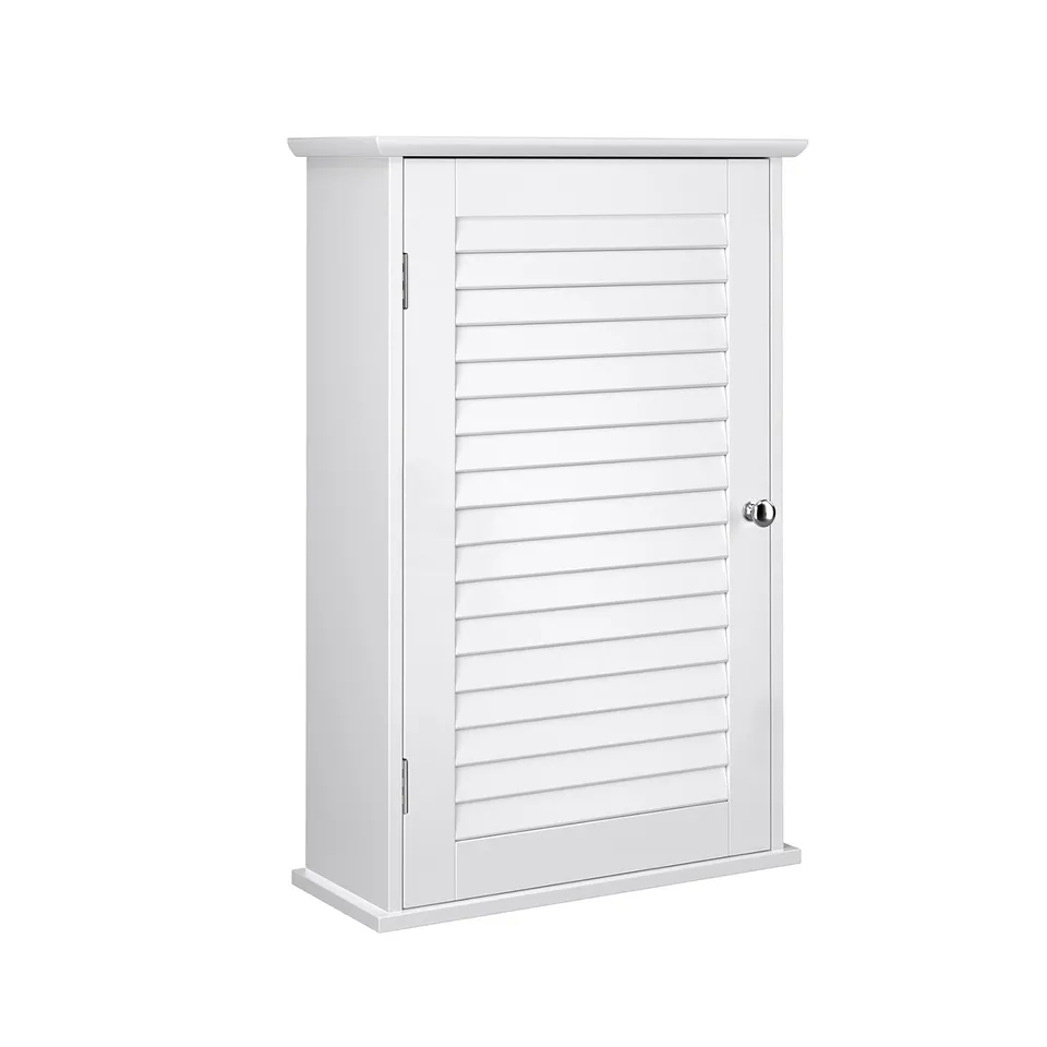 vasagle-wandschrank-wei-40-x-16-x-60-cm-mit-t-r image 1