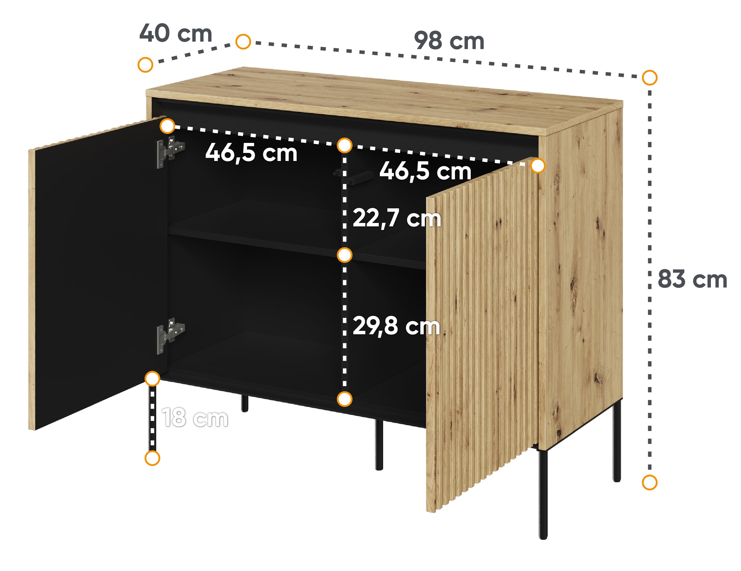 selsey-trend-kommode-zweit-rig-98-cm-mit-led-artisan-eiche image 6