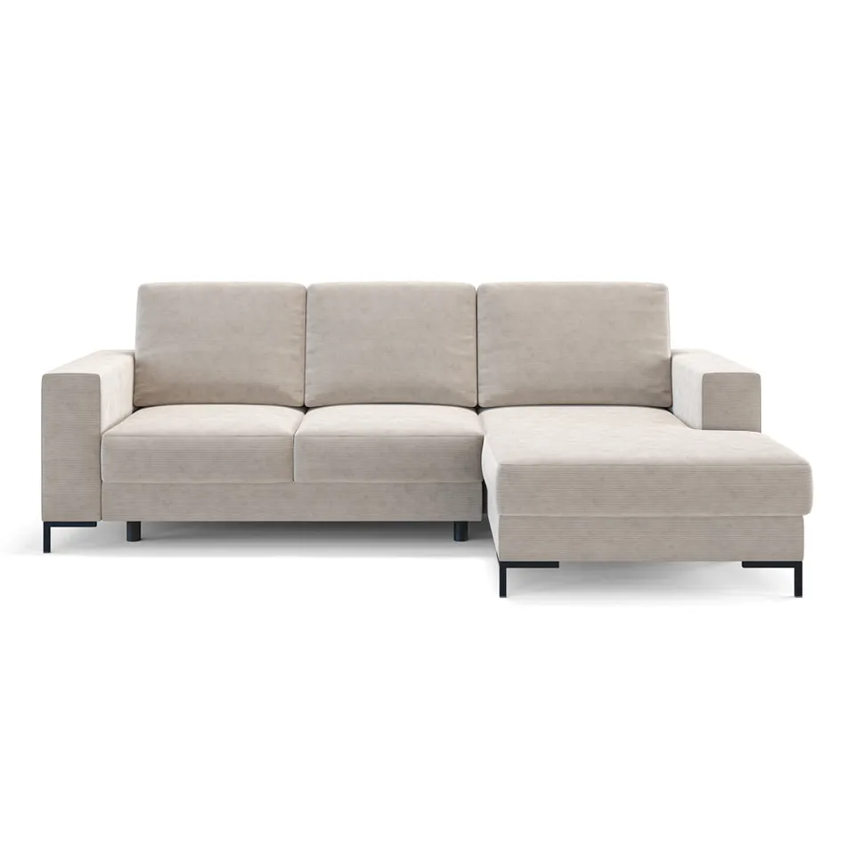 selsey-mokpeo-ecksofa-mit-schlafunktion-rechts-beige-cord-2-stauraumf-cher-schwa image 1