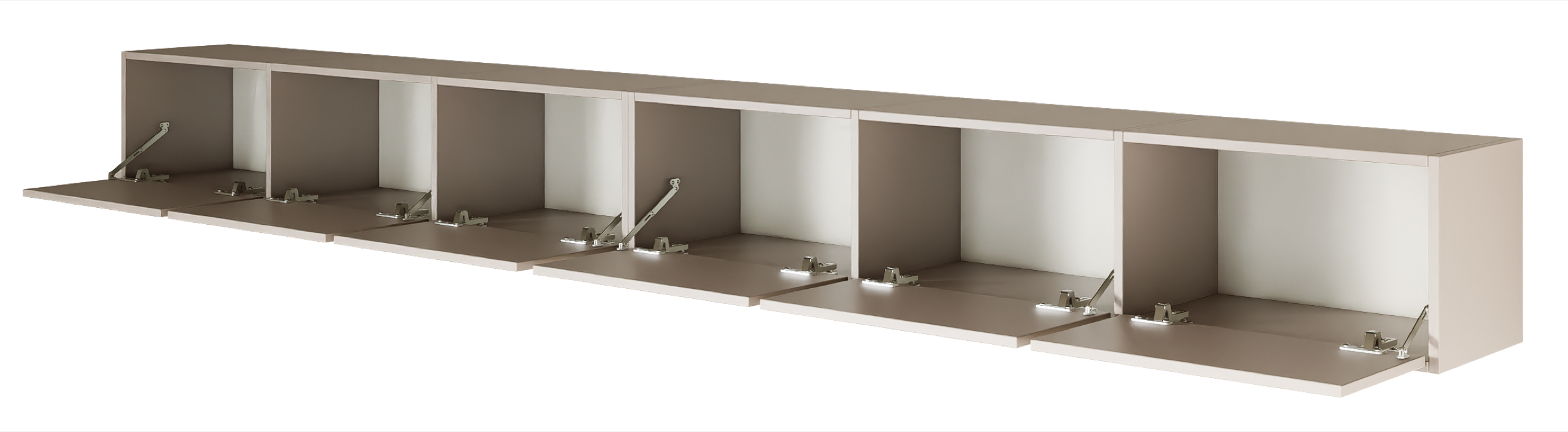 selsey-framme-h-ngender-tv-schrank-mit-sechs-klappen-300-cm-kaschmir image 5