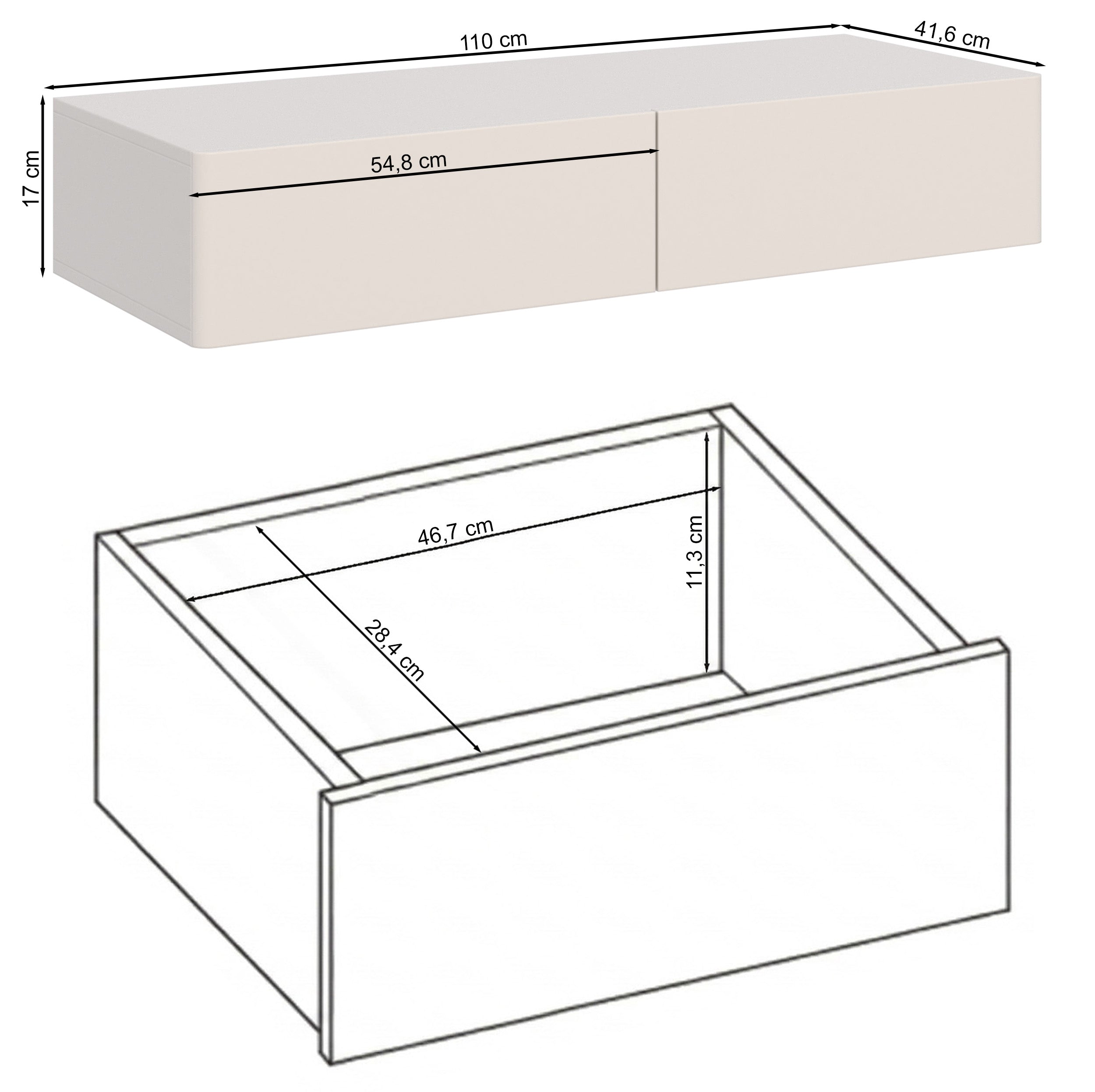 selsey-olio-h-ngender-schminktisch-110-cm-mit-2-schubladen-kaschmir image 5