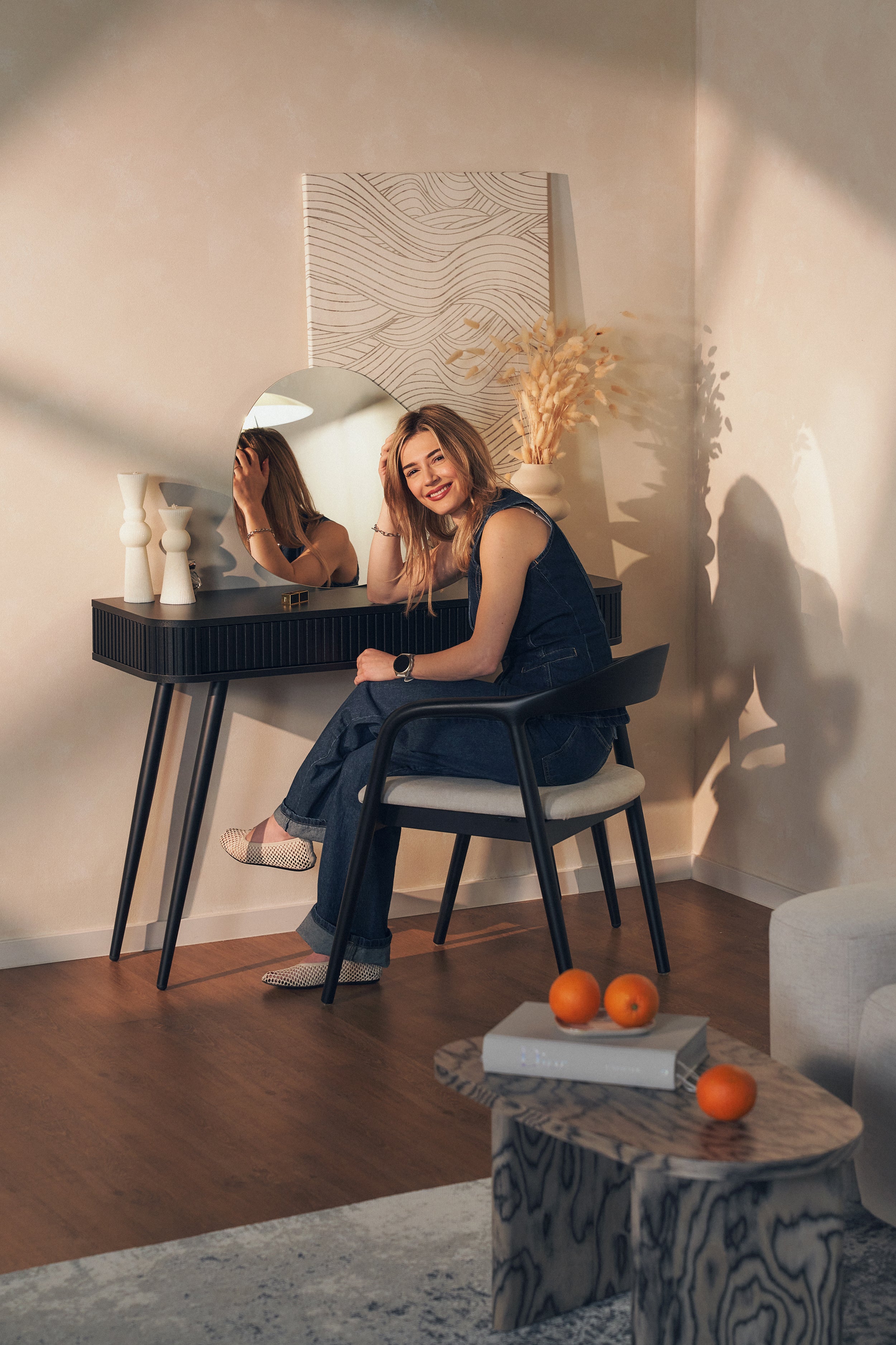 selsey-insible-holzstuhl-esszimmer-creme-flechtmuster-schwarze-esche image 4