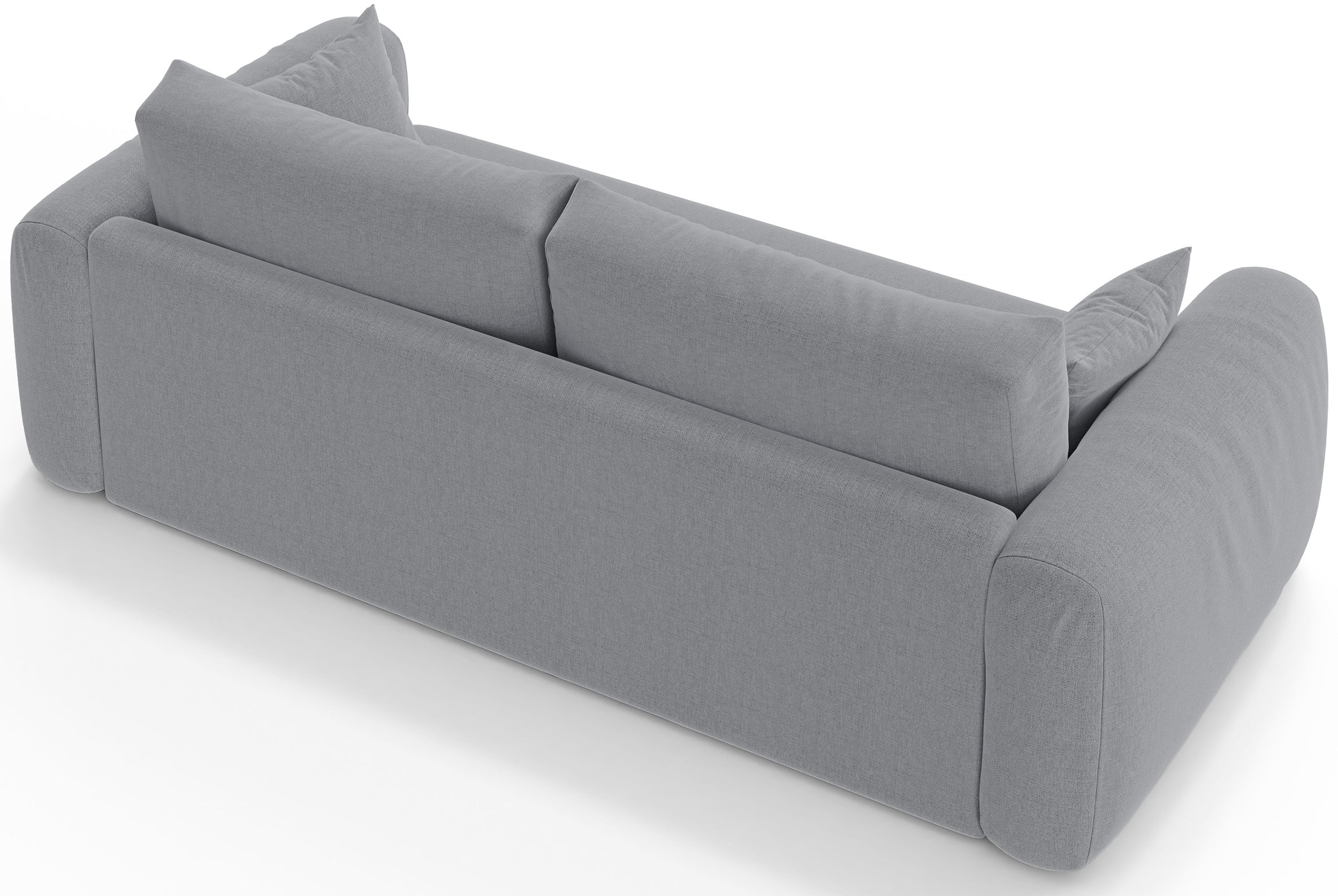 selsey-velera-3-sitzer-sofa-ausklappbar-grau-flechtstoff image 6