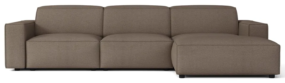 selsey-sellmo-modulares-ecksofa-l-form-rechts-hellbrauner-hydrophober-chenille-s image 1