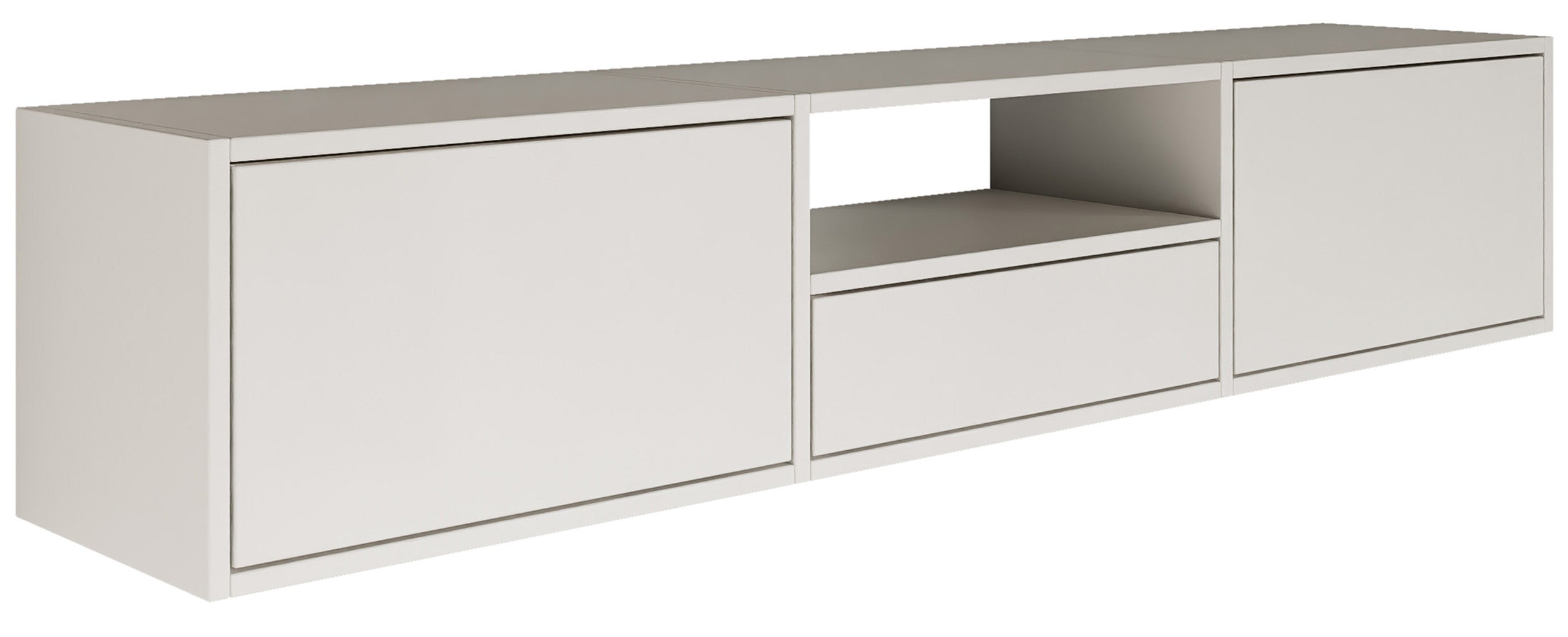 selsey-framme-h-ngender-tv-schrank-150-cm-wei-3-klappen image 1
