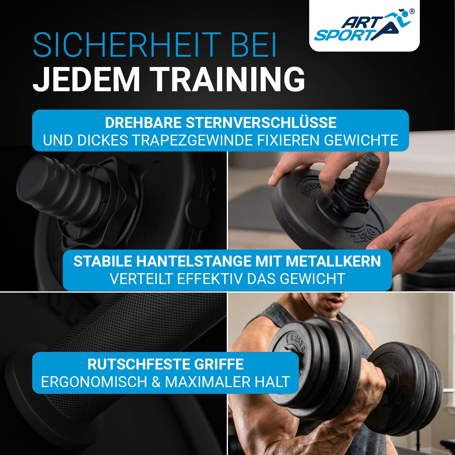 juskys-artsport-hantelset-30-kg-mit-2-kurzhanteln-verstellbar image 4