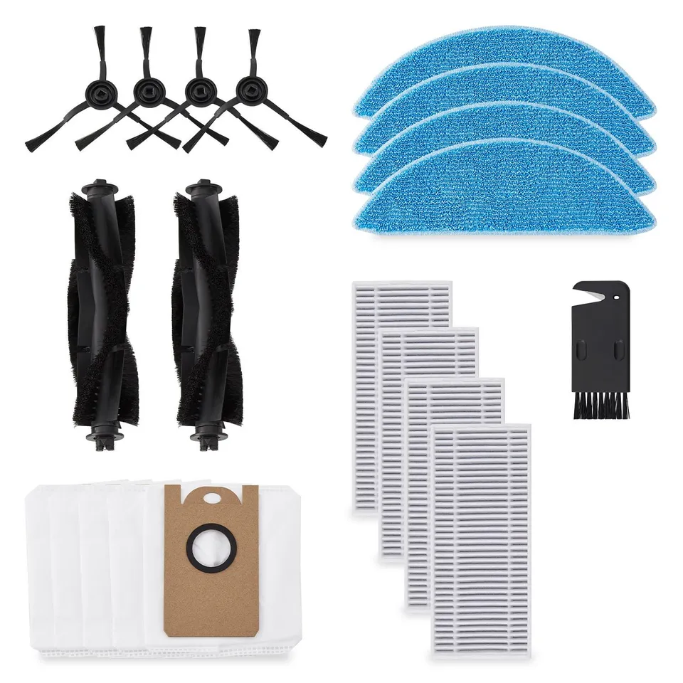 juskys-saugroboter-ecotrek-m300-zubeh-rset-b-rsten-hepa-filter-beutel image 1