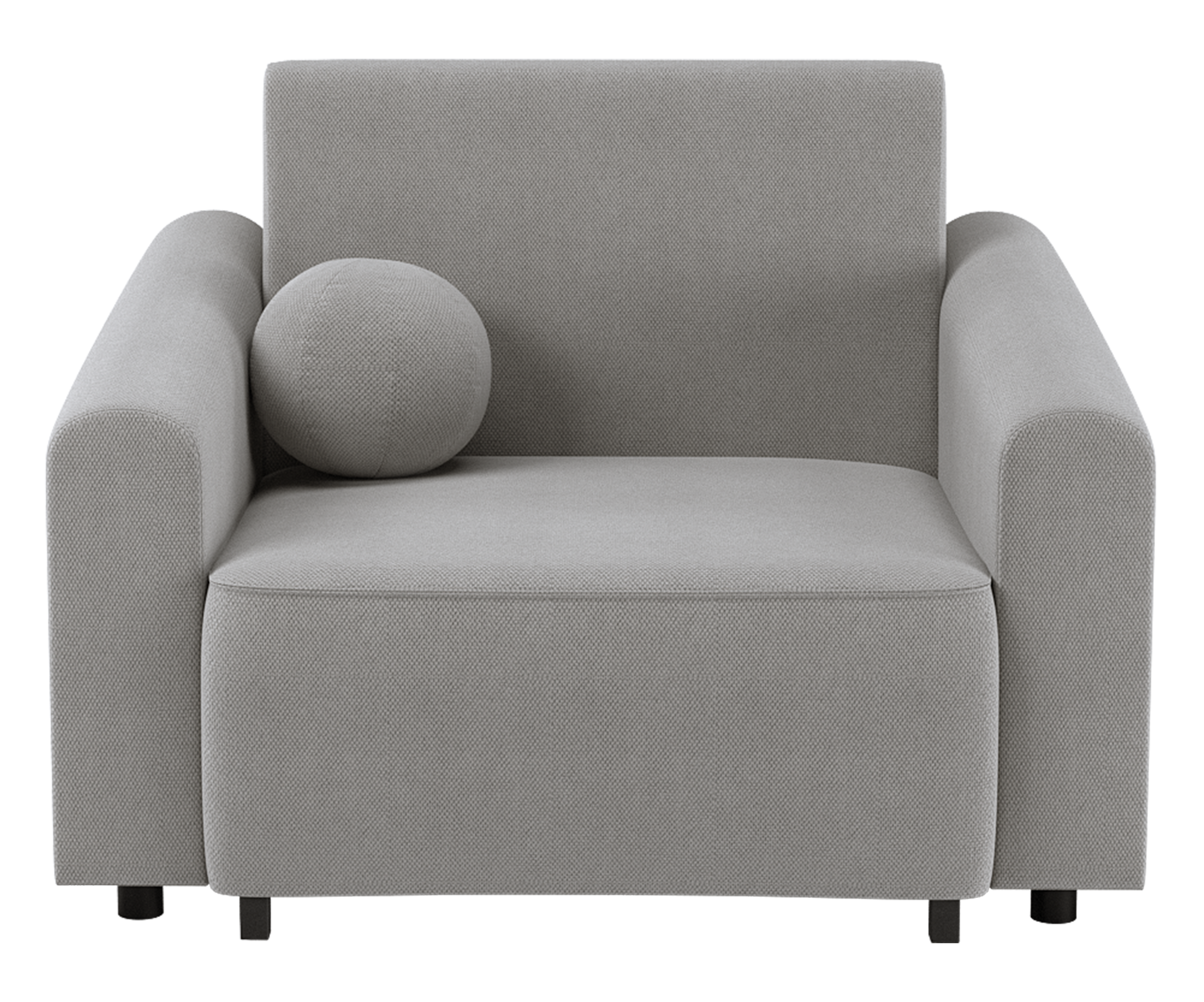 selsey-stevio-ausklappbarer-stuhl-mit-stauraum-grauer-hydrophober-chenille-stoff image 1