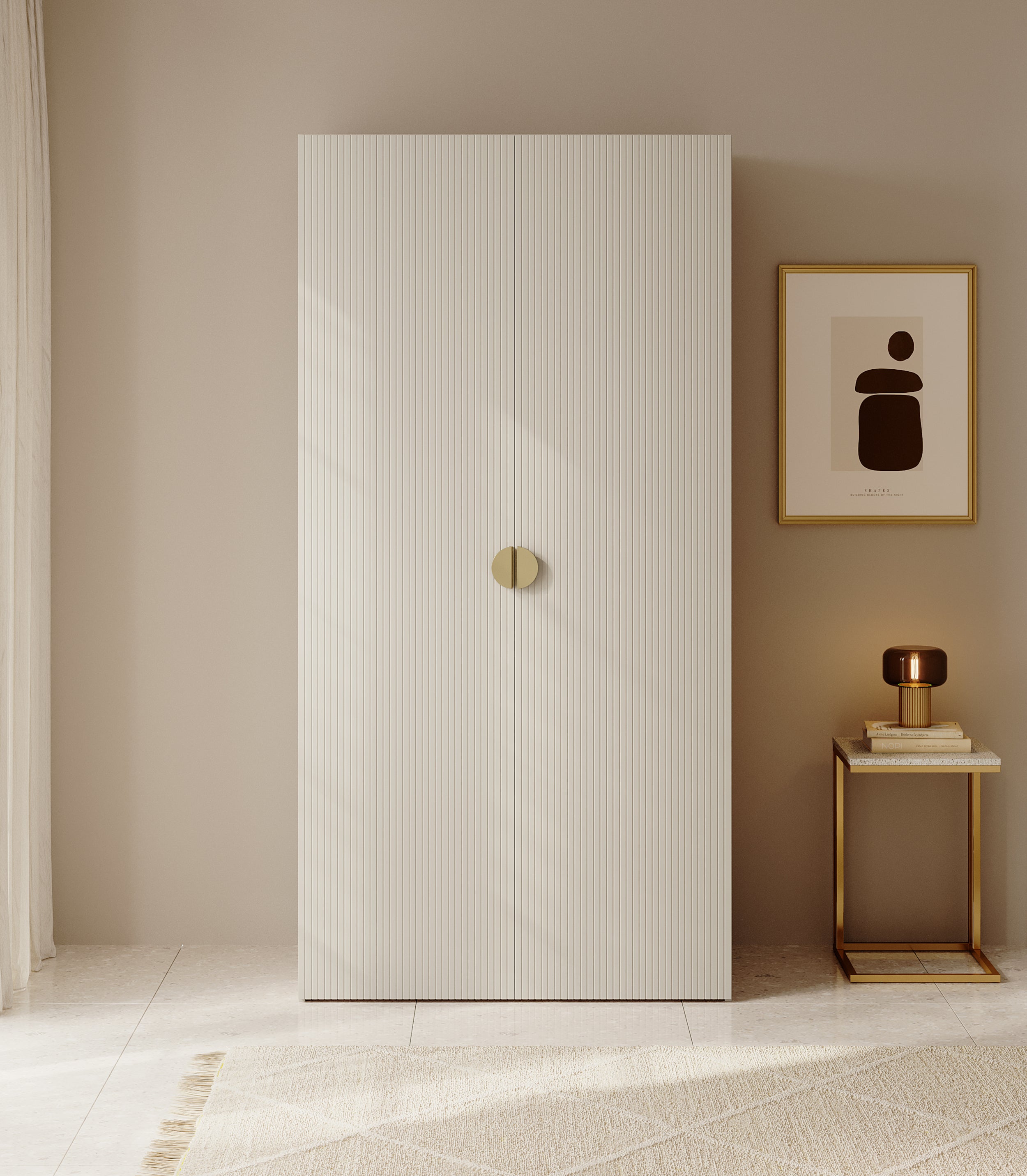 selsey-moonir-2-t-riger-kleiderschrank-100-cm-grau-beige-mit-kleiderstange image 4