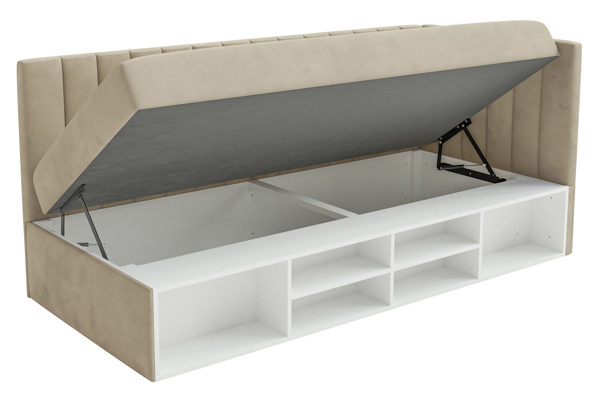 selsey-ventrio-jugendbett-90x200-cm-rechtsseitig-mit-stauraum-hellgrau-beige-vel image 7