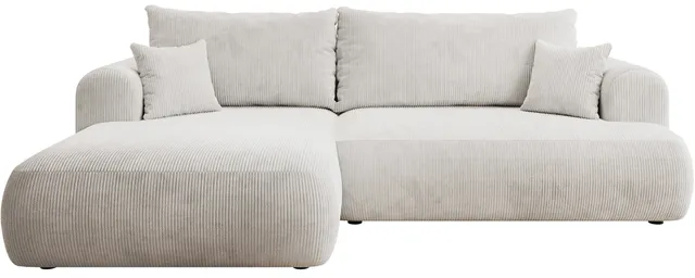 selsey-ovo-cord-ecksofa-mit-schlaffunktion-links-l-form-mit-stauraum-wei image 1