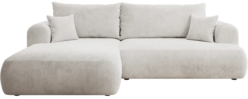 selsey-ovo-cord-ecksofa-mit-schlaffunktion-links-l-form-mit-stauraum-wei image 1