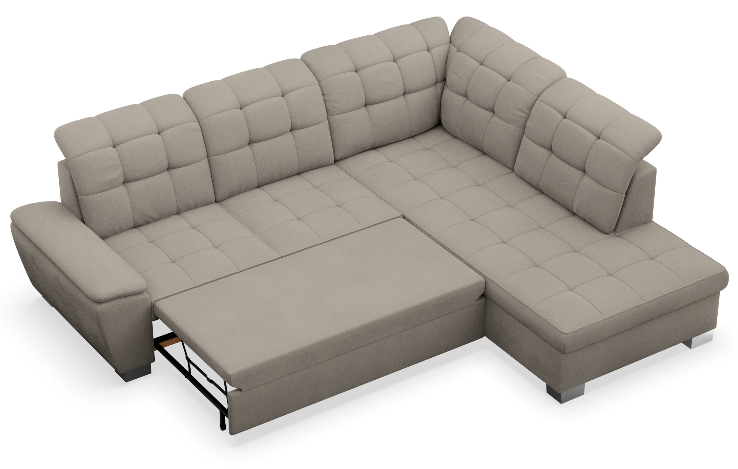 selsey-jamaal-rechtsseitiges-l-ecksofa-mit-delfin-schlaffunktion-und-stauraum-gr image 5