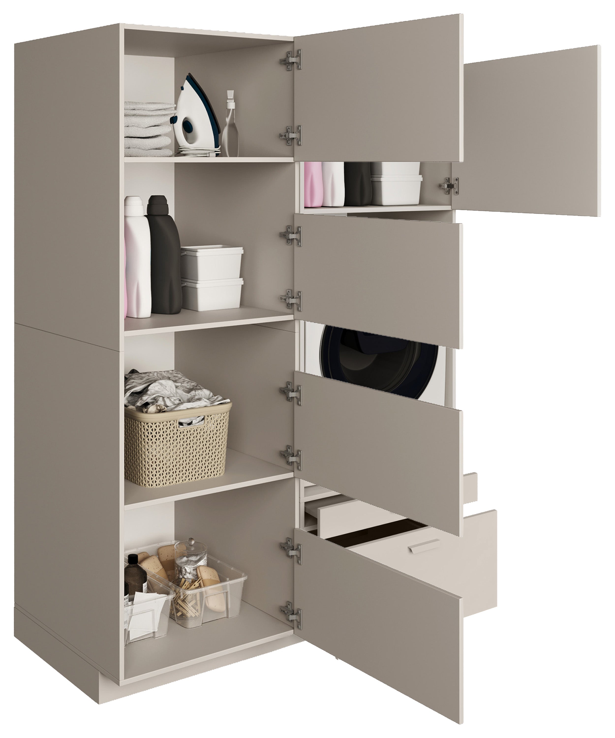 selsey-holv-badezimmerm-bel-set-135-cm-mit-waschmaschinen-schrank-kaschmir image 3