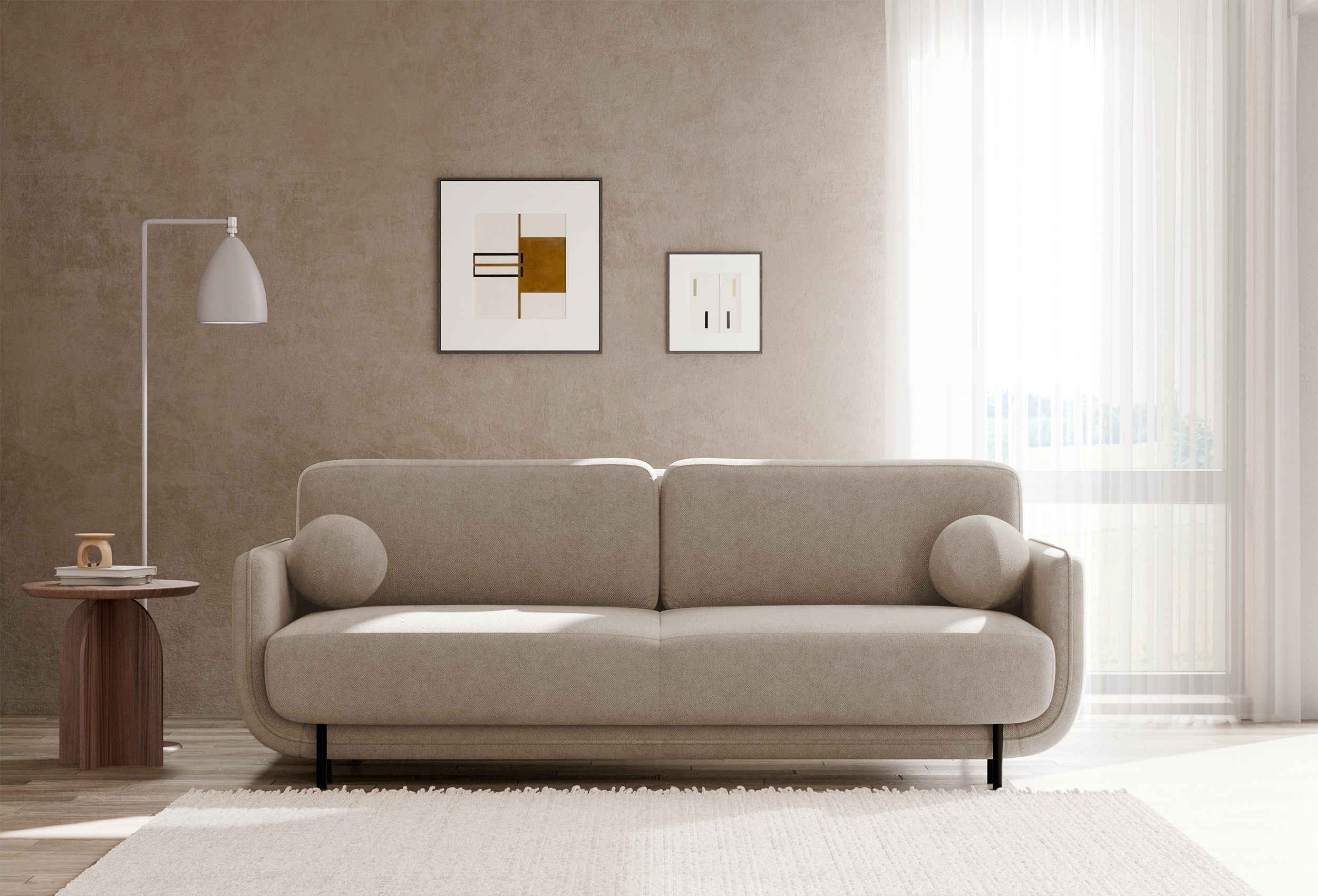 selsey-ovals-ausziehbare-dreisitzer-couch-in-beige-flechtoptik image 5